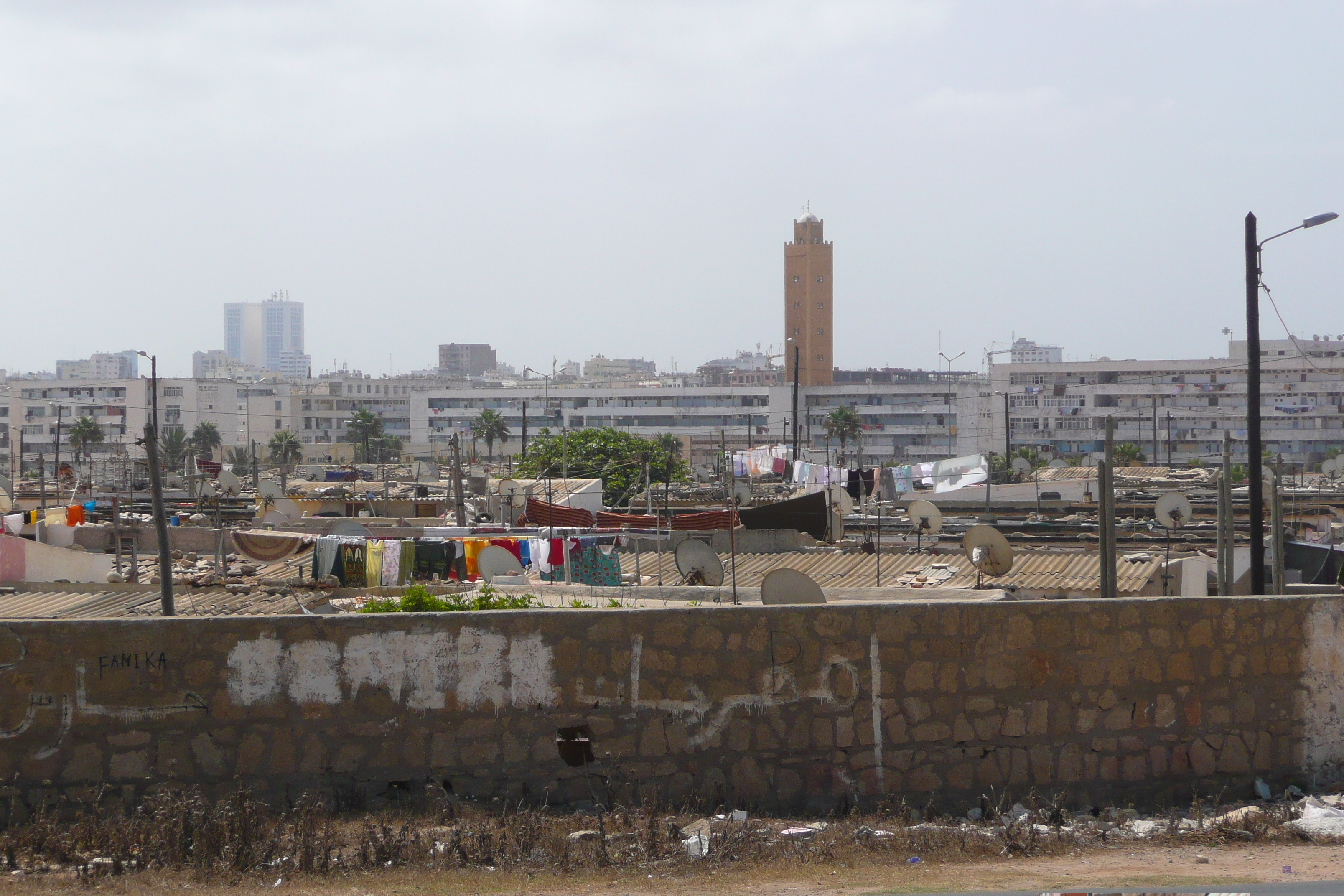 รูปถ่าย โมร็อกโก(Morocco) คาซาบลังกา(Casablanca) เลอปตีรอเช(Le petit rocher) 2008-07 12