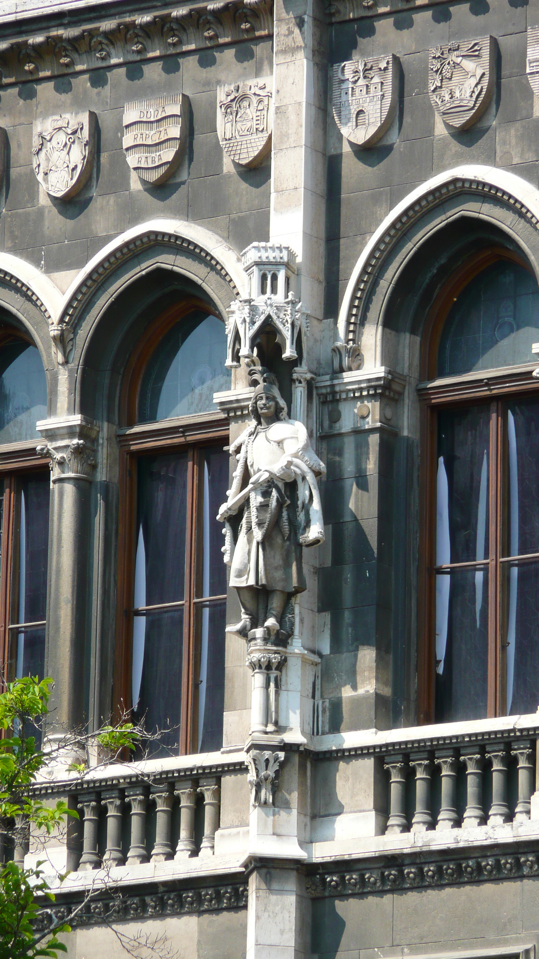 รูปถ่าย ฮังการี(Hungary) บูดาเปสต์(Budapest) อาคารรัฐสภาฮังการี(Budapest Parliament) 2007-06 47