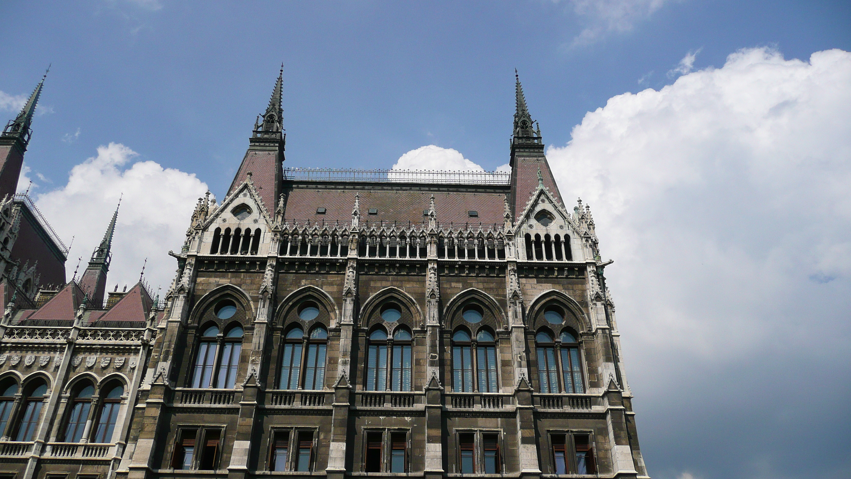 รูปถ่าย ฮังการี(Hungary) บูดาเปสต์(Budapest) อาคารรัฐสภาฮังการี(Budapest Parliament) 2007-06 43