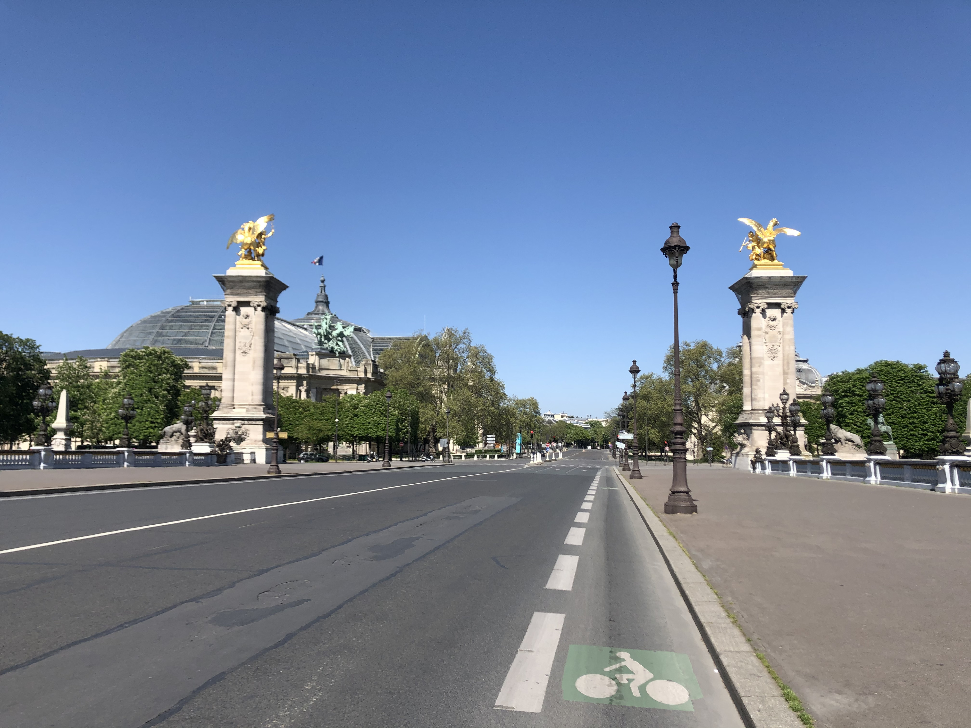 รูปถ่าย ฝรั่งเศส(France) ปารีสช่วงล็อกดาวน์(Paris lockdown) 2020-04 90