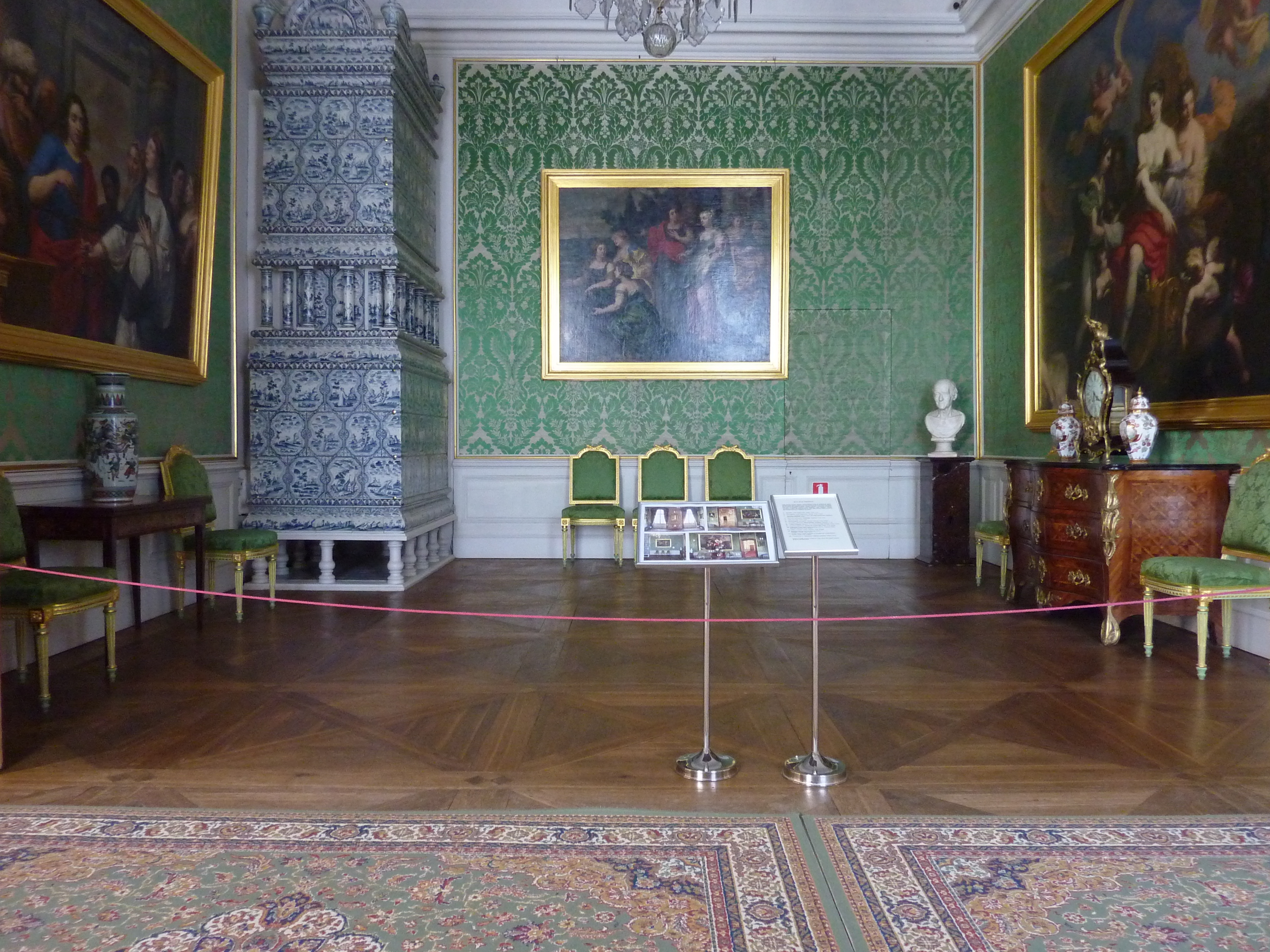 รูปถ่าย ลัตเวีย(Latvia) พระราชวังรุนดาเล(Rundale Palace) 2009-04 84