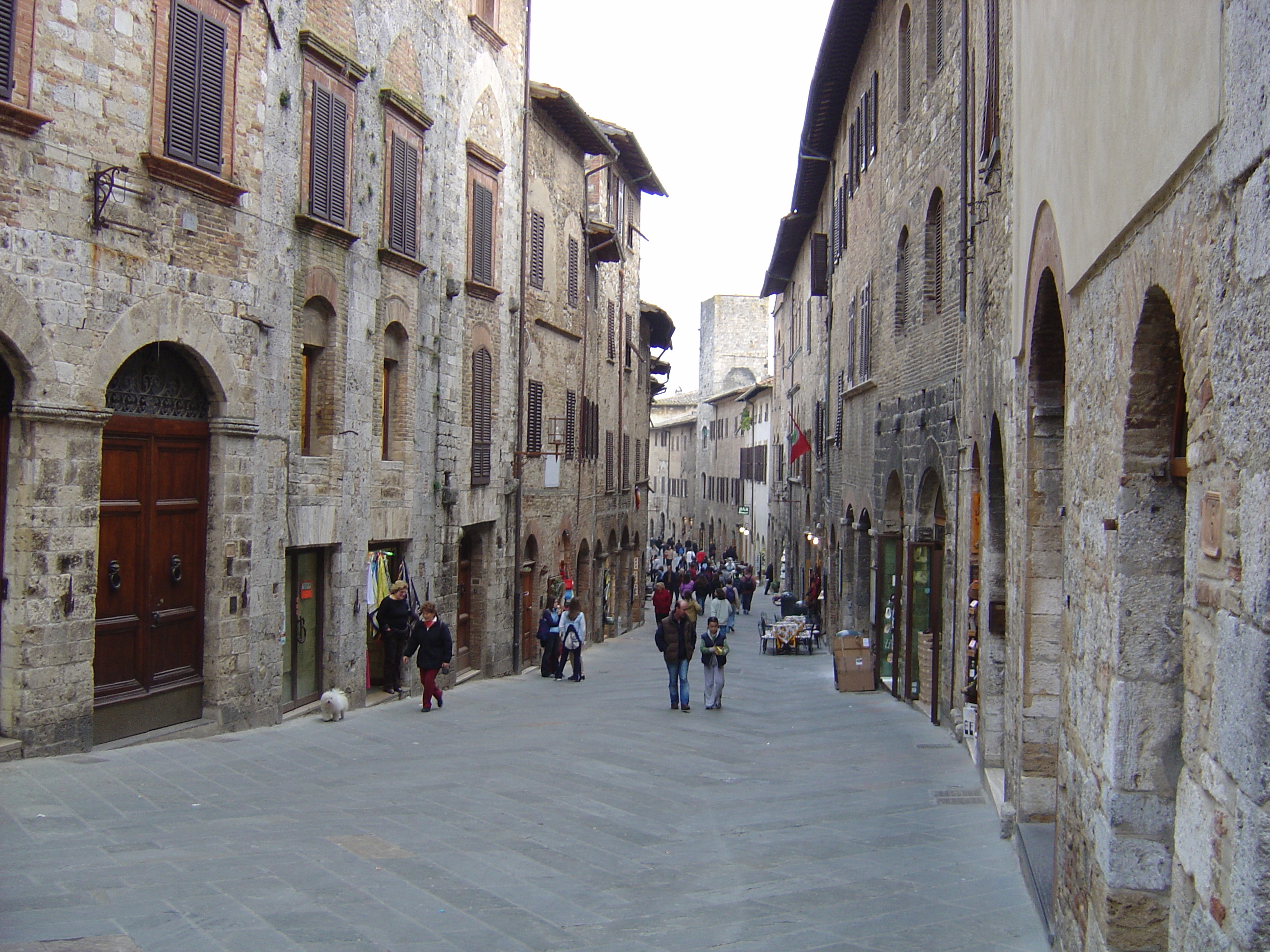 รูปถ่าย อิตาลี(Italy) ซานจีมิญญาโน(San Gimignano) 2004-03 43