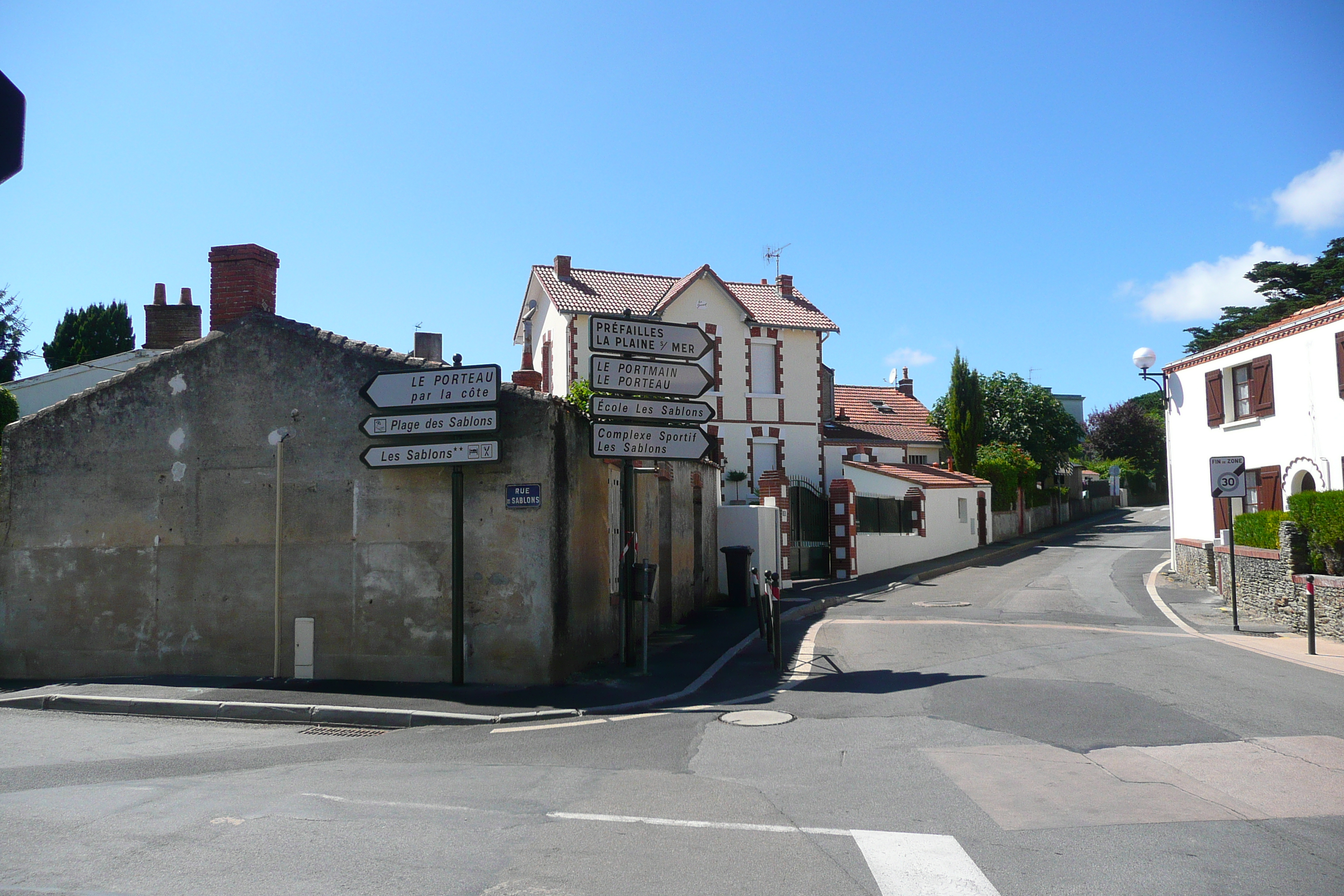 รูปถ่าย ฝรั่งเศส(France) ปอร์นิค(Pornic) แซ็นต์มารี-ซูร์-แมร์(Sainte Marie sur Mer) 2008-07 64
