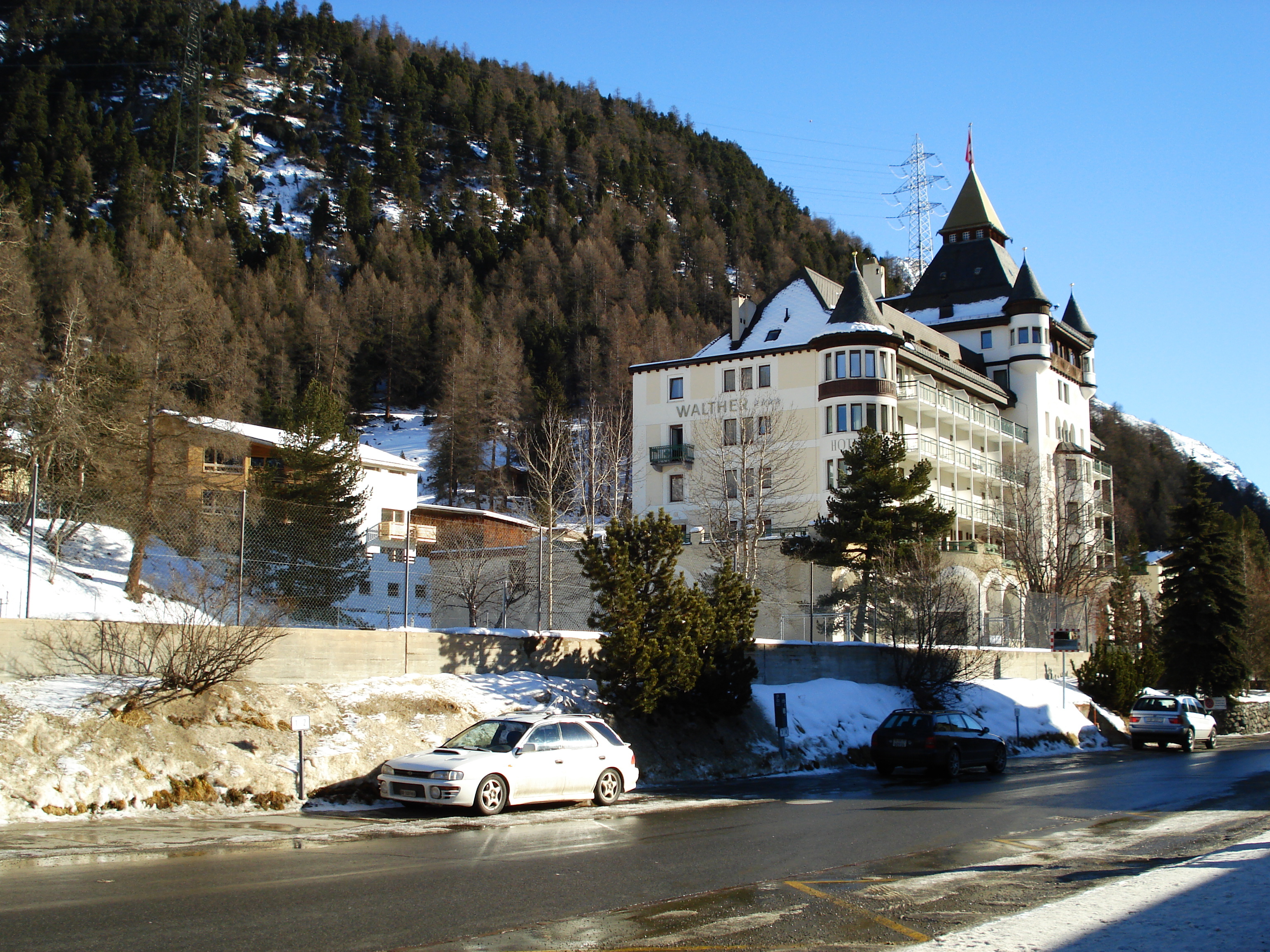 รูปถ่าย สวิสเซอร์แลนด์(Switzerland) ปองเทรซีน่า(Pontresina) 2007-01 115