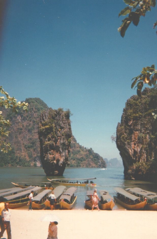 รูปถ่าย ไทย(Thailand) เกาะพังงา(Phang Nga Bay) 1989-02 7