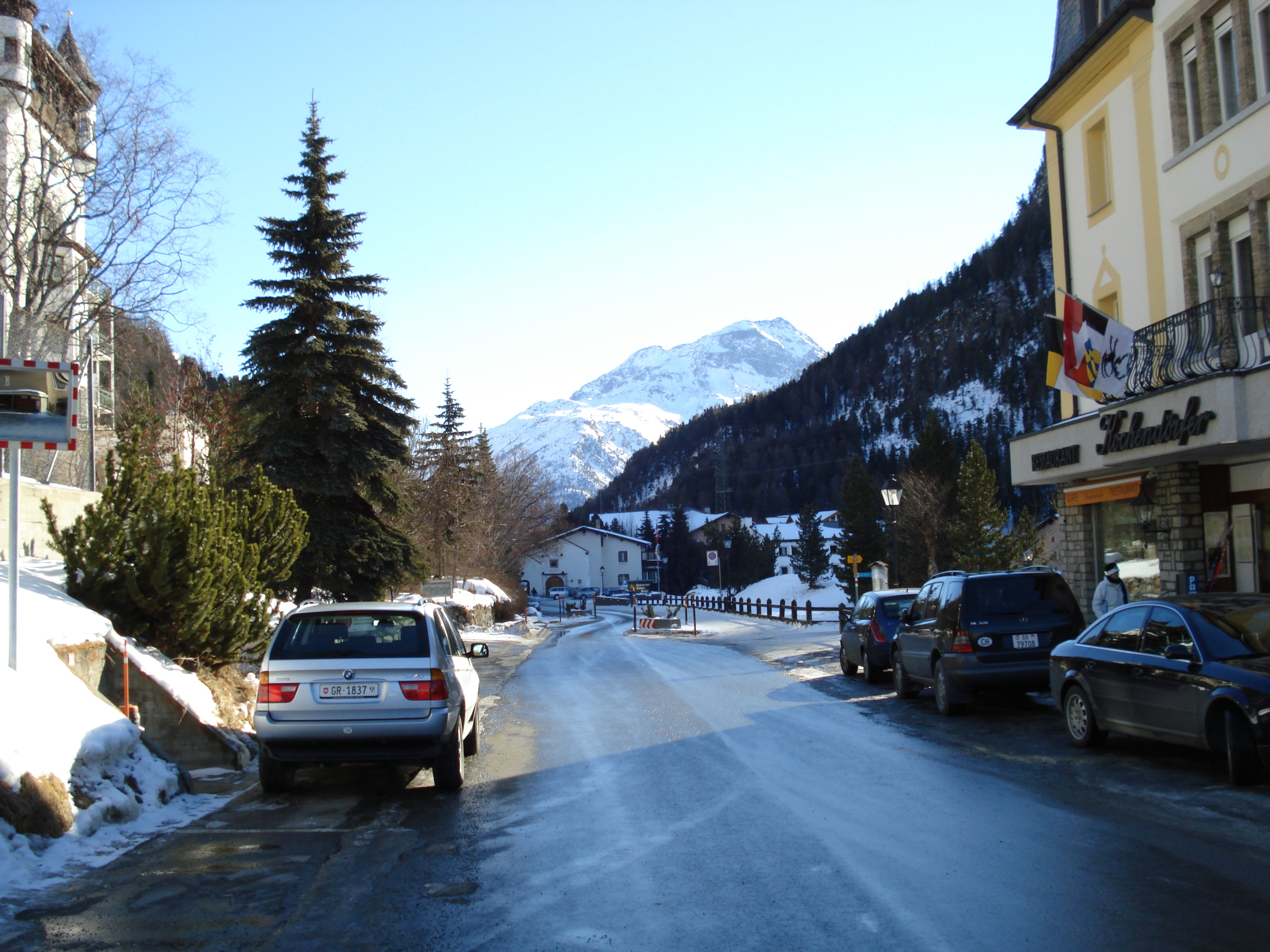 รูปถ่าย สวิสเซอร์แลนด์(Switzerland) ปองเทรซีน่า(Pontresina) 2007-01 168