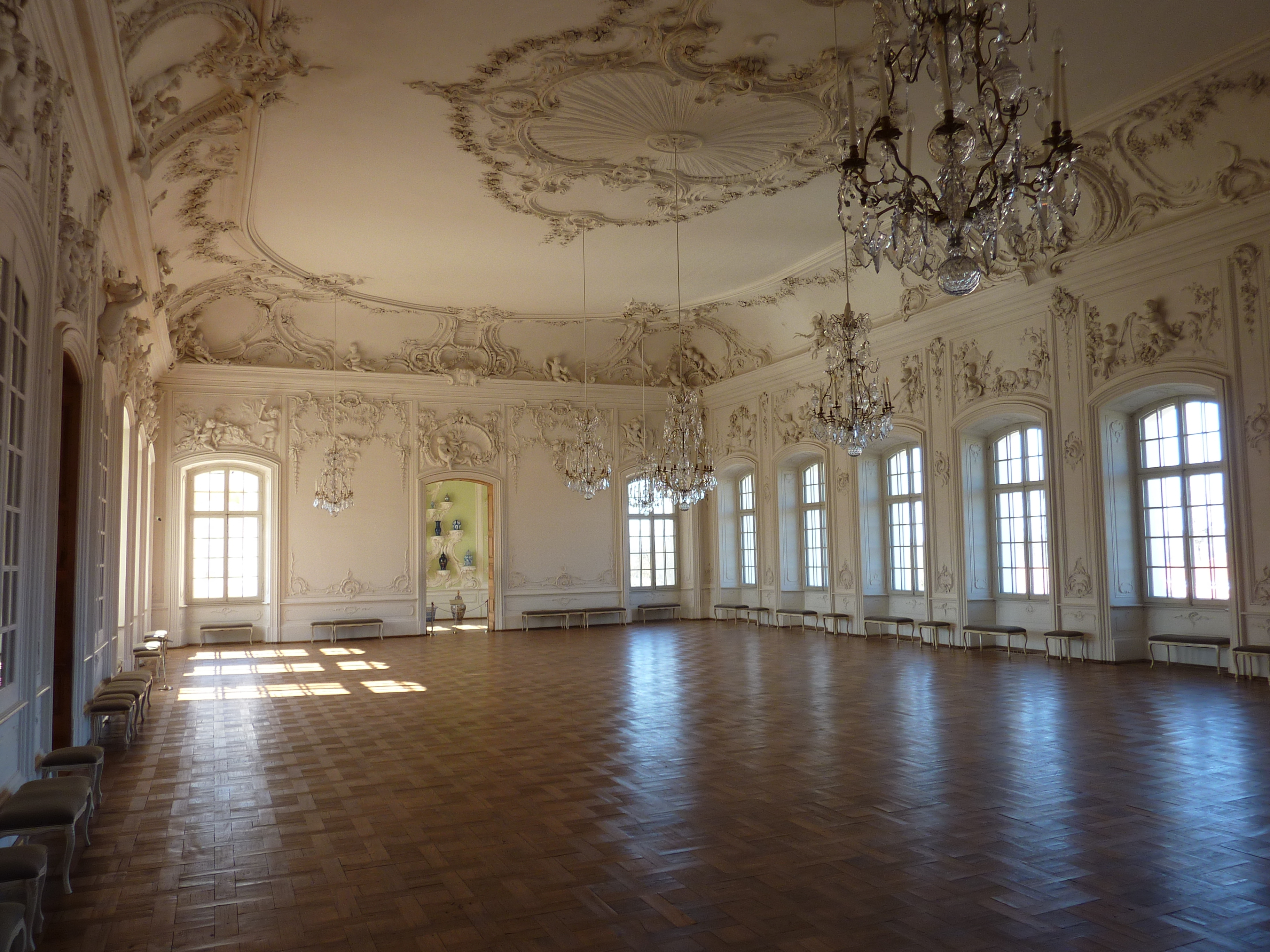 รูปถ่าย ลัตเวีย(Latvia) พระราชวังรุนดาเล(Rundale Palace) 2009-04 76