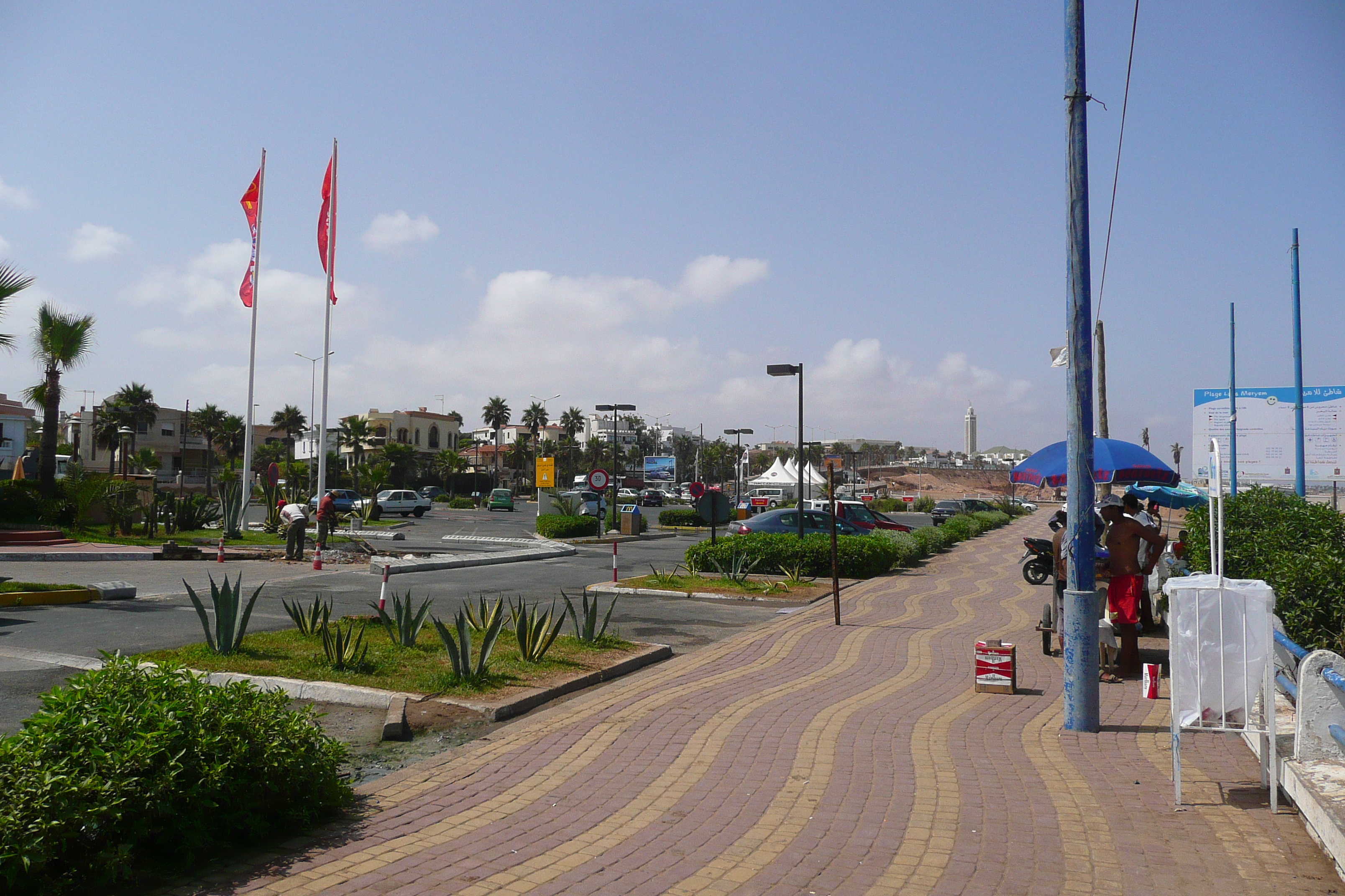 รูปถ่าย โมร็อกโก(Morocco) คาซาบลังกา(Casablanca) หาดคาซาบลังกา(Casablanca Beach) 2008-07 44