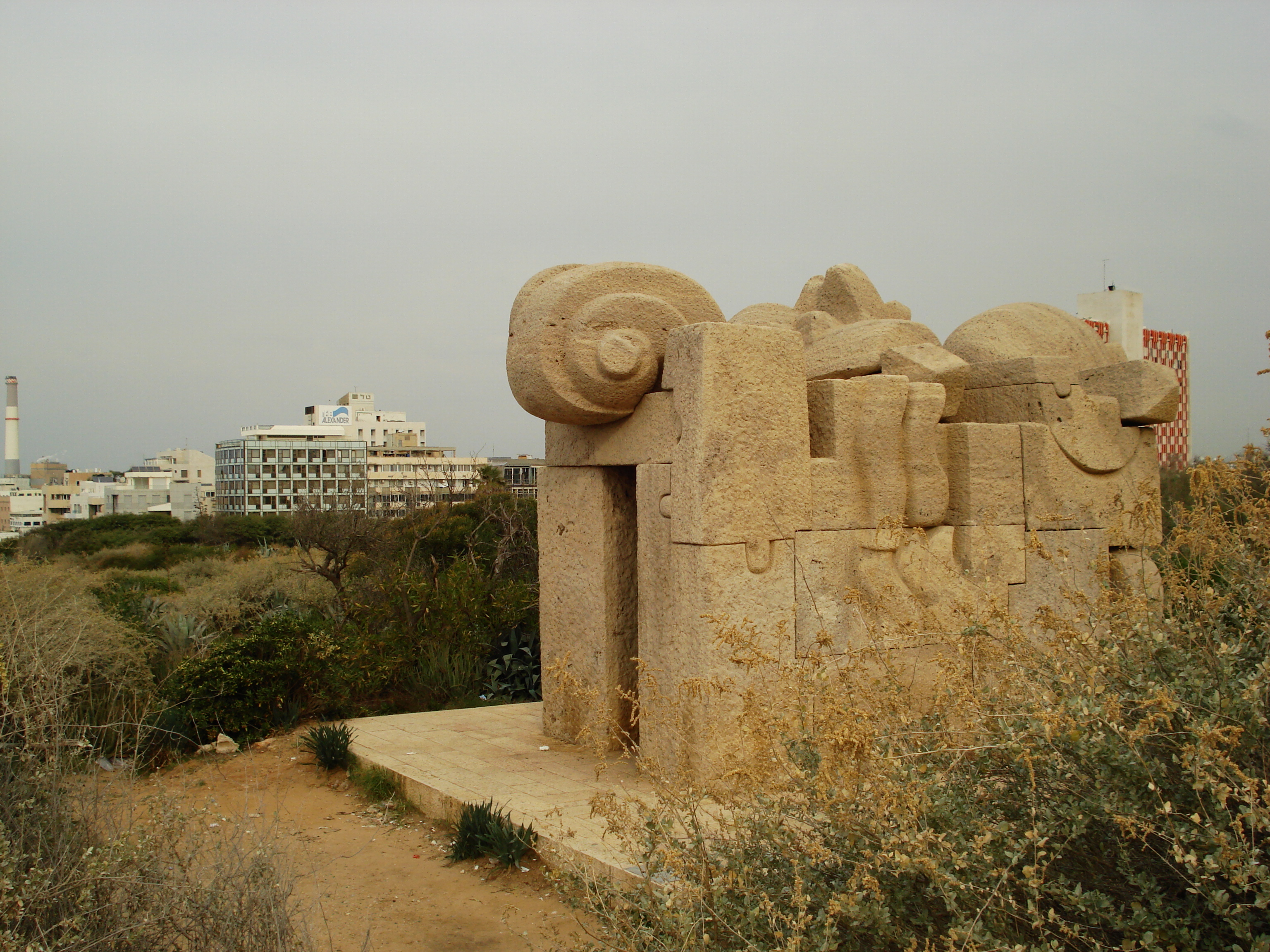 รูปถ่าย อิสราเอล(Israel) เทลอาวีฟ(Tel Aviv) ชายหาดเทลอาวีฟ(Tel Aviv Sea Shore) 2006-12 25