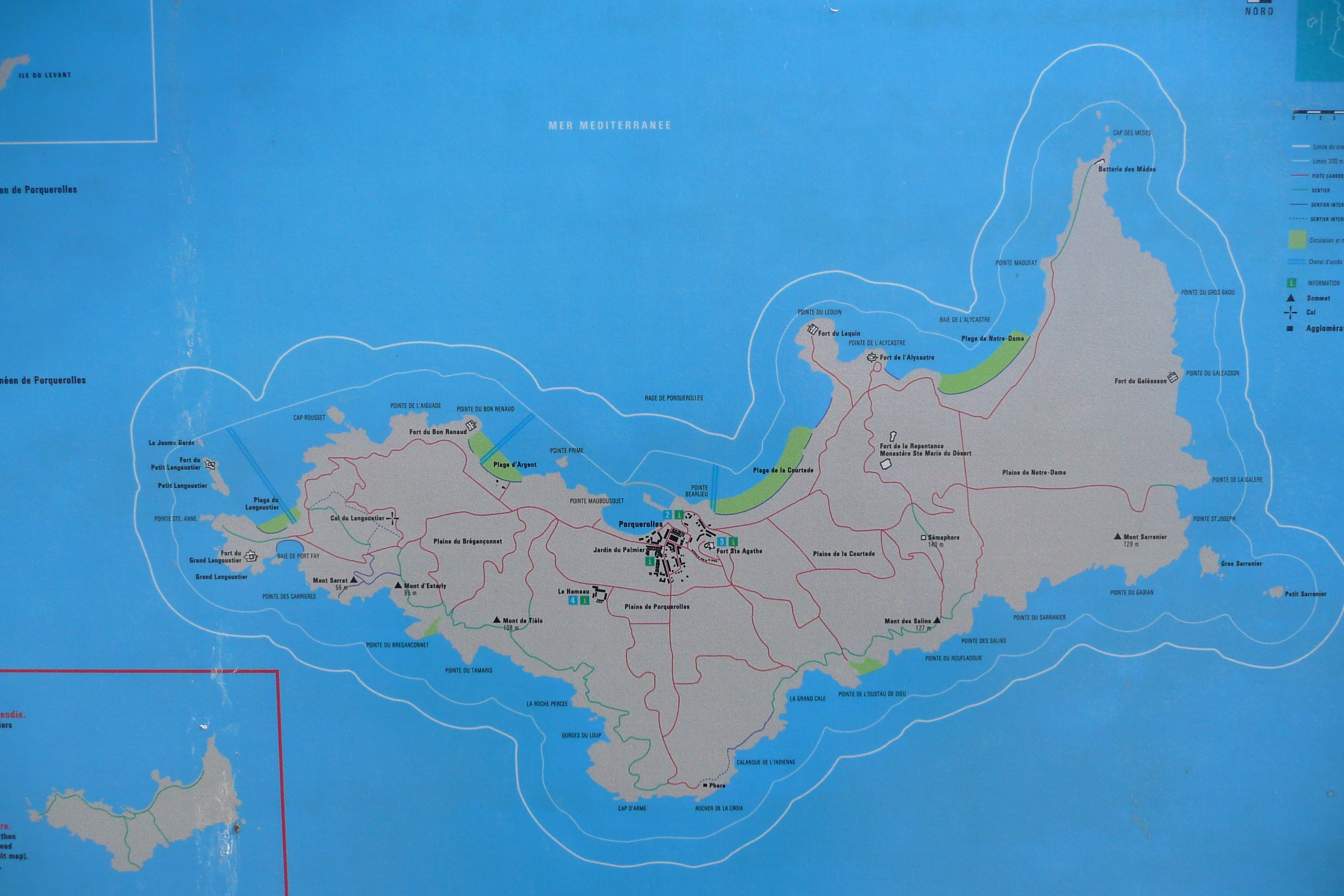 รูปถ่าย ฝรั่งเศส(France) เกาะปอร์เกอรอล(Porquerolles Island) ท่าเรือปอร์เกอรอล(Porquerolles harbour) 2008-05 70