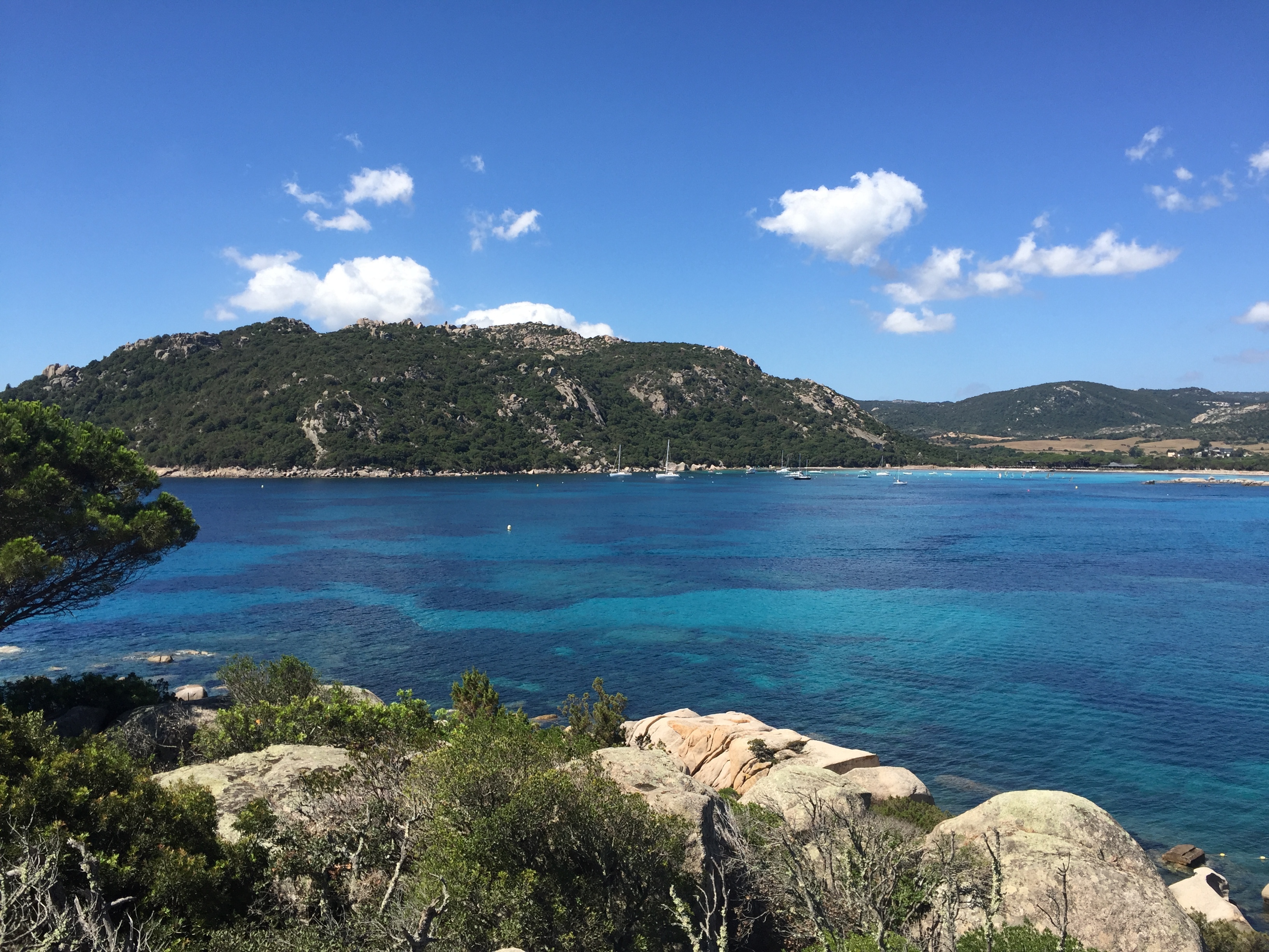 รูปถ่าย ฝรั่งเศส(France) คอร์สิคา(Corsica) หาดซันตาจูเลีย(Santa Giulia Beach) 2017-07 2