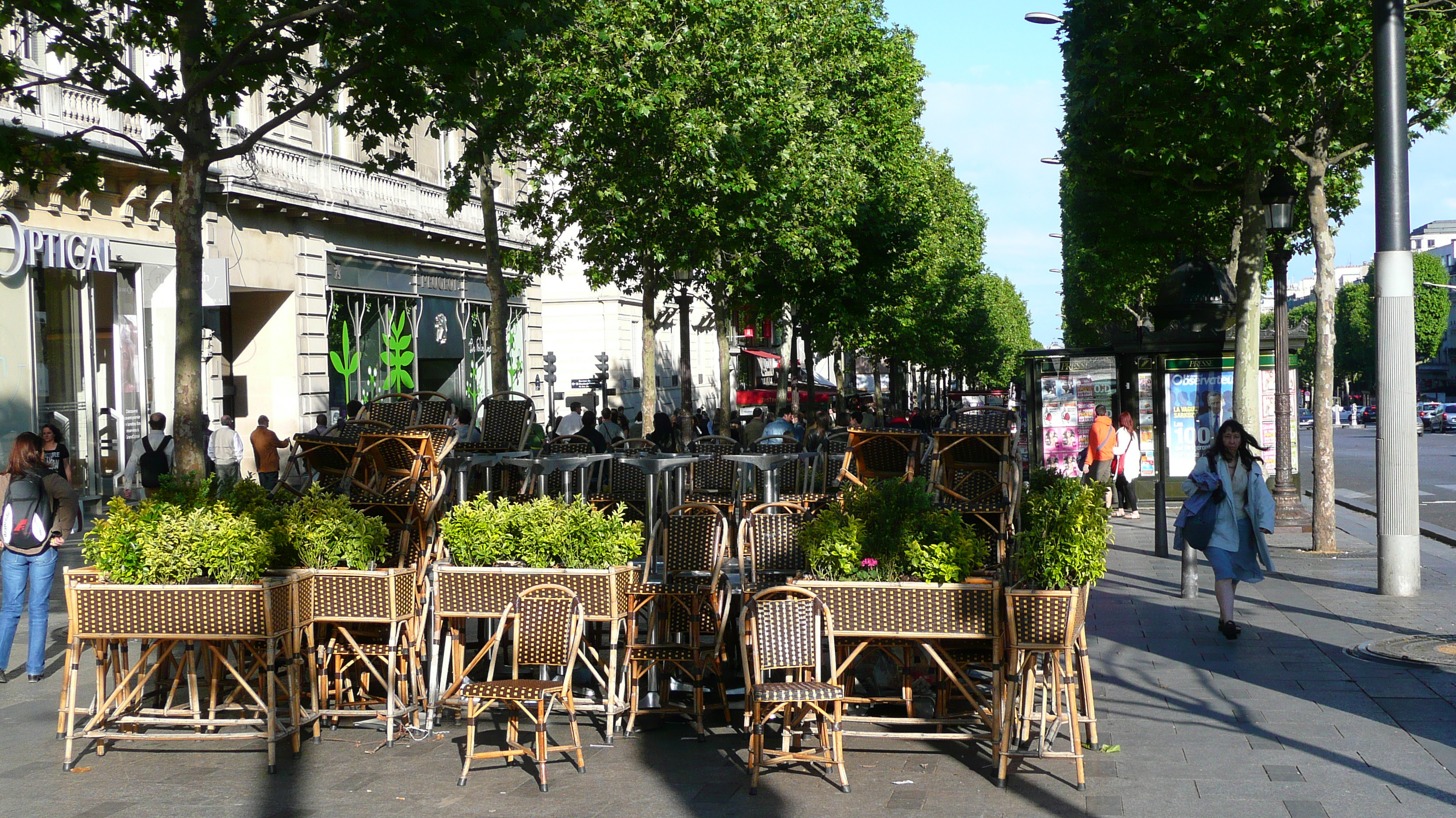 รูปถ่าย ฝรั่งเศส(France) ปารีส(Paris) ช็องเซลีเซ(Champs Elysees) 2007-04 39