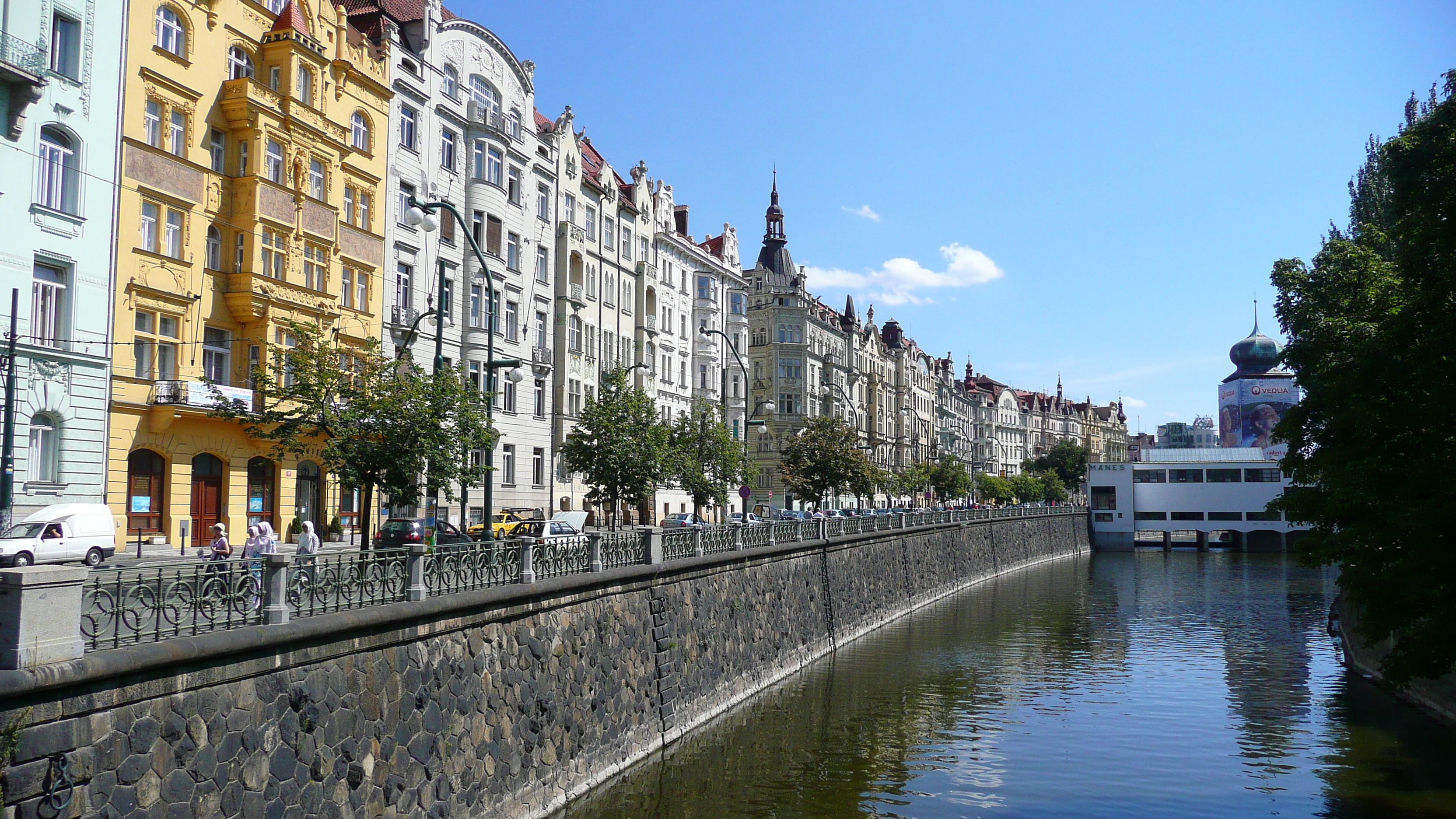 รูปถ่าย สาธารณรัฐเช็ก(Czech Republic) ปราก(Prague) แม่น้ำวัลตาวา(Vltava river) 2007-07 60