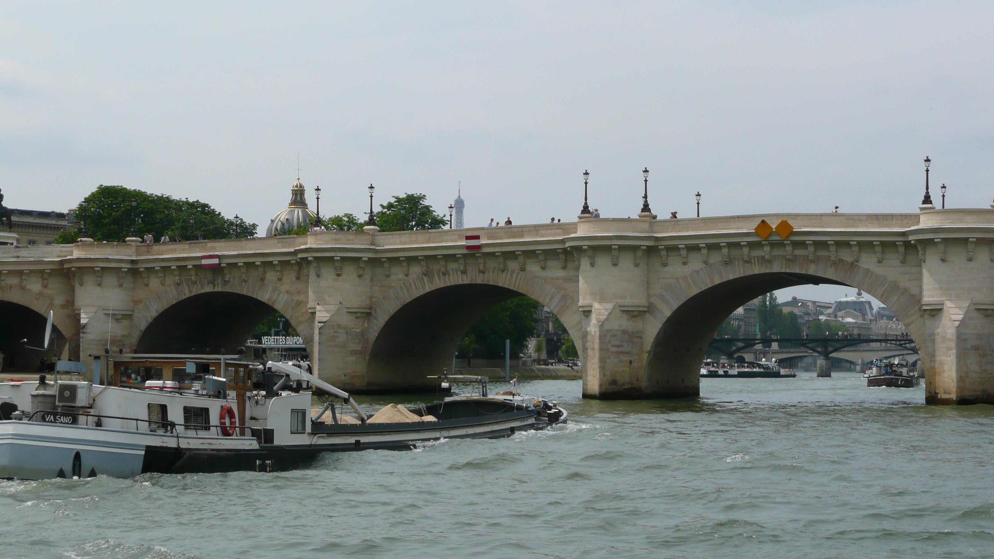 รูปถ่าย ฝรั่งเศส(France) ปารีส(Paris) เรือบรรทุกชมเมือง(Peniches Parisiennes) 2007-06 49