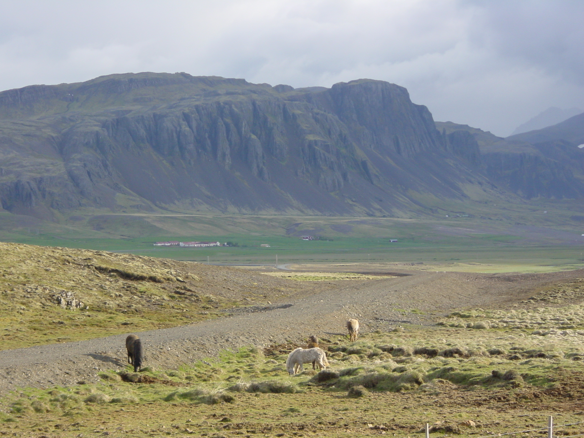 รูปถ่าย ไอซ์แลนด์(Iceland) ถนนหมายเลข 36, 52 และ 50(road 36, 52 and 50) 2003-06 12