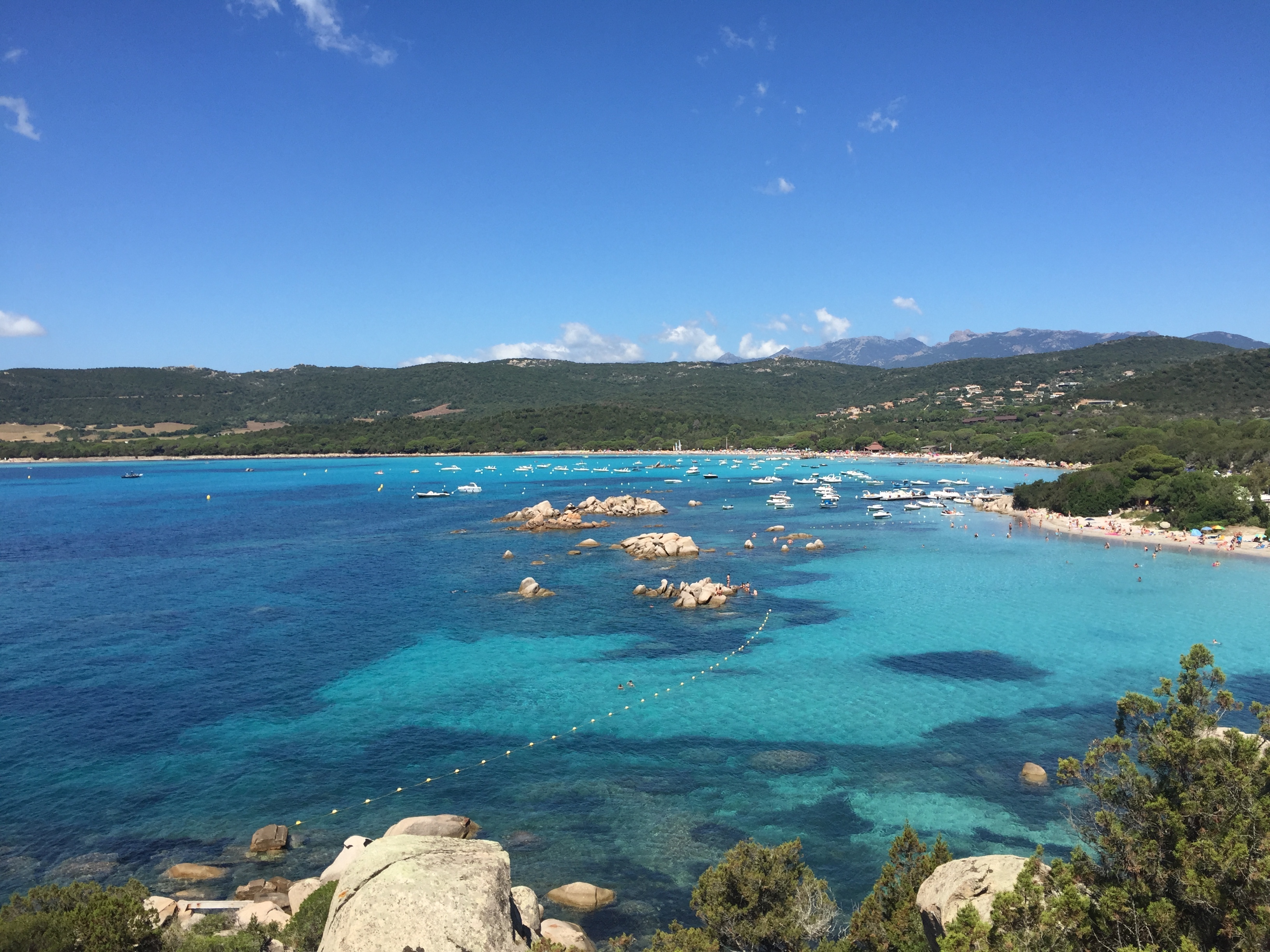 รูปถ่าย ฝรั่งเศส(France) คอร์สิคา(Corsica) หาดซันตาจูเลีย(Santa Giulia Beach) 2017-07 48