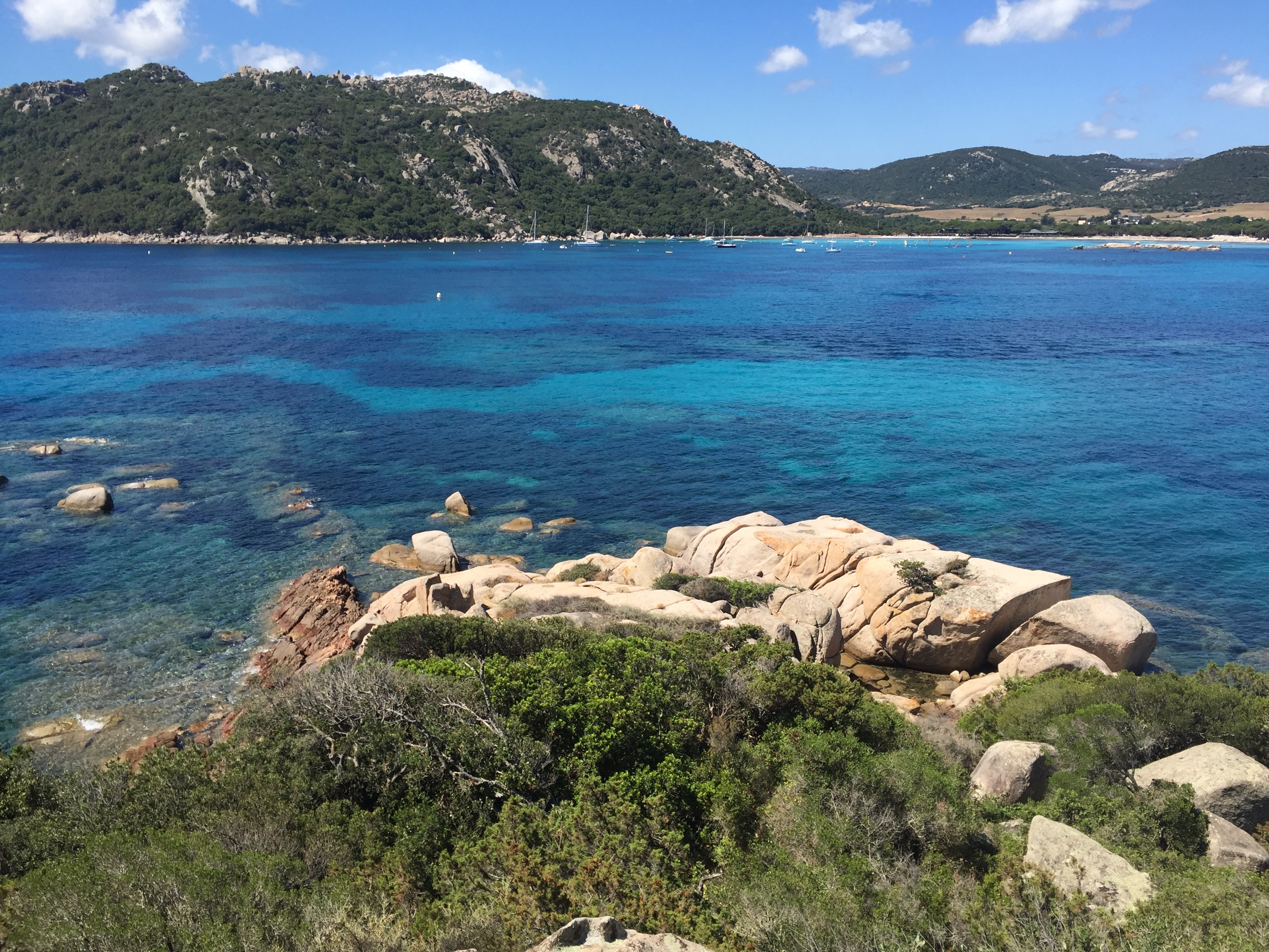 รูปถ่าย ฝรั่งเศส(France) คอร์สิคา(Corsica) หาดซันตาจูเลีย(Santa Giulia Beach) 2017-07 43