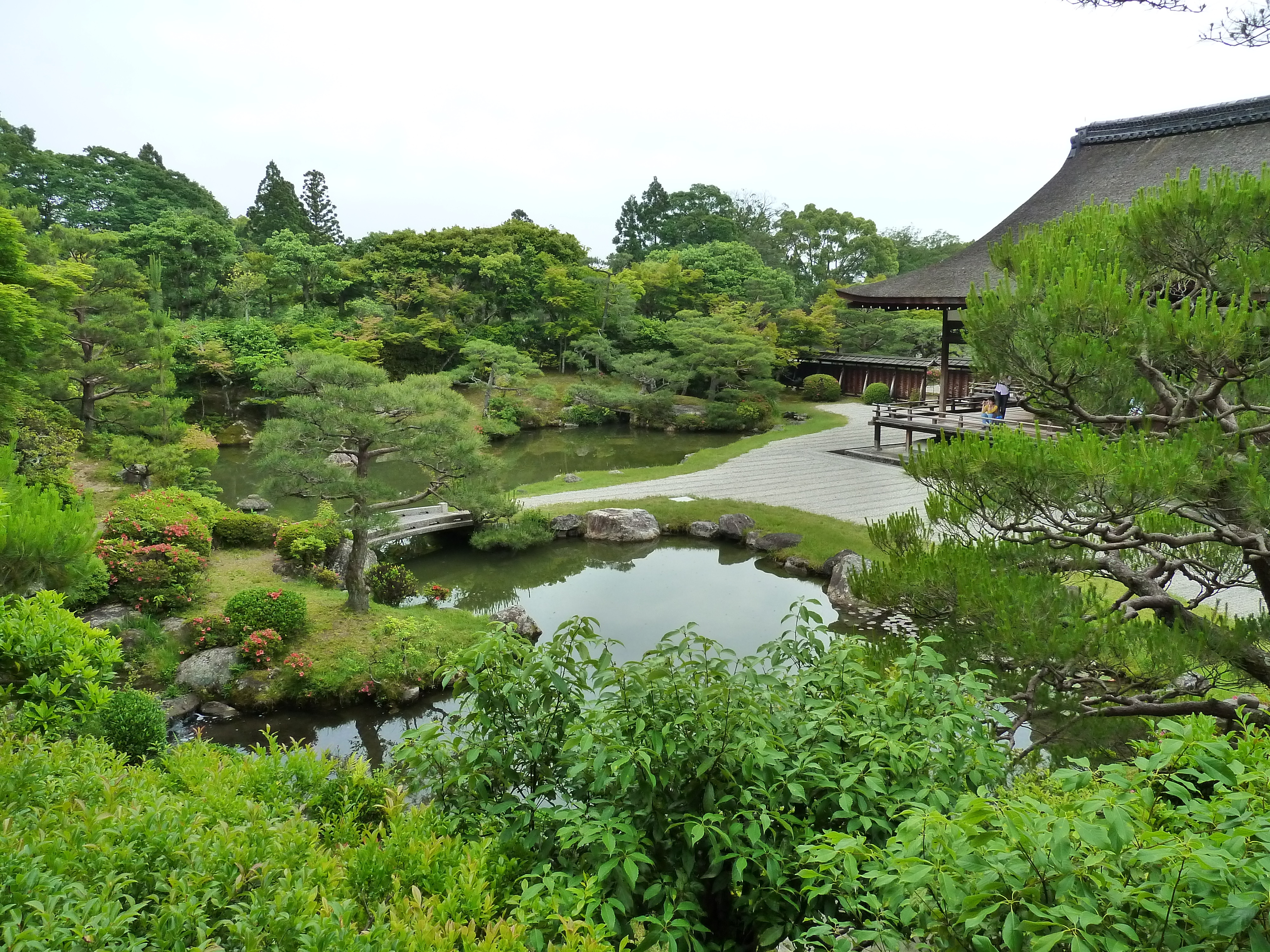 รูปถ่าย ญี่ปุ่น(Japan) เกียวโต(Kyoto) ตำหนักหลวงวัดนินนะจิ(Ninna ji imperial Residence) 2010-06 28