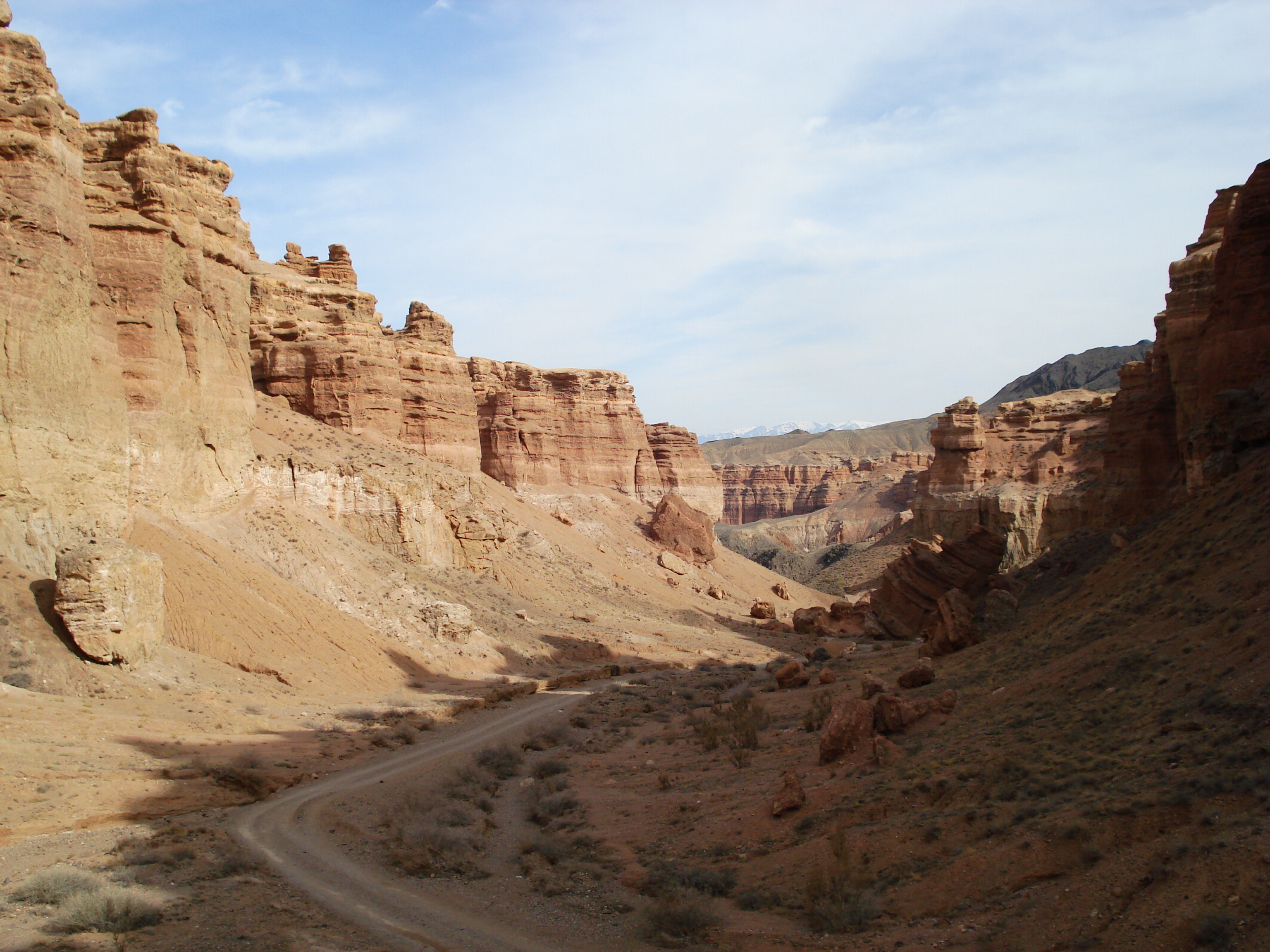 รูปถ่าย คาซัคสถาน(Kazakhstan) หุบผาชารึน(Charyn Canyon) 2007-03 179
