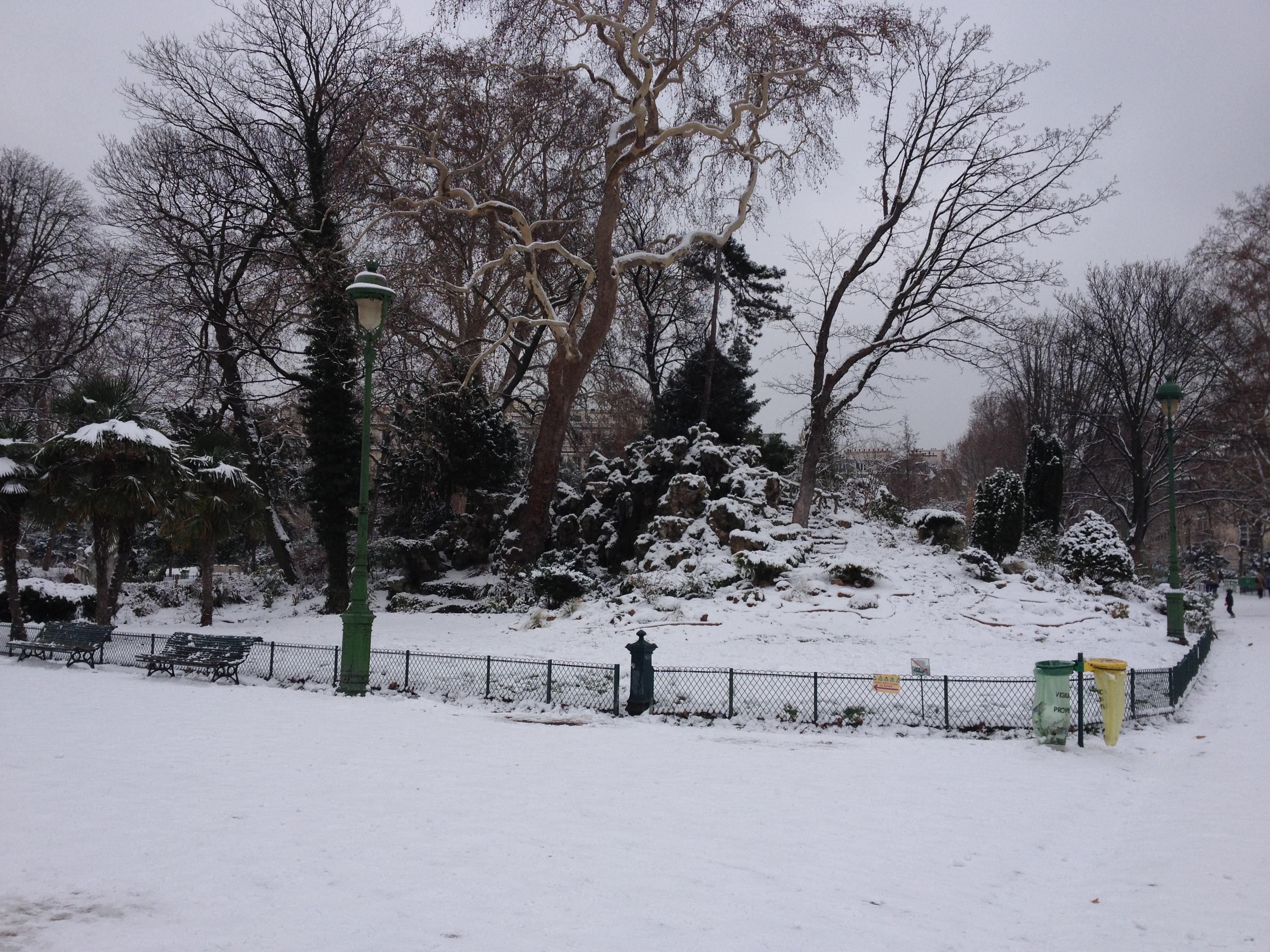 รูปถ่าย ฝรั่งเศส(France) ปารีส(Paris) สวนมงโซ(Monceau Garden) 2013-01 3