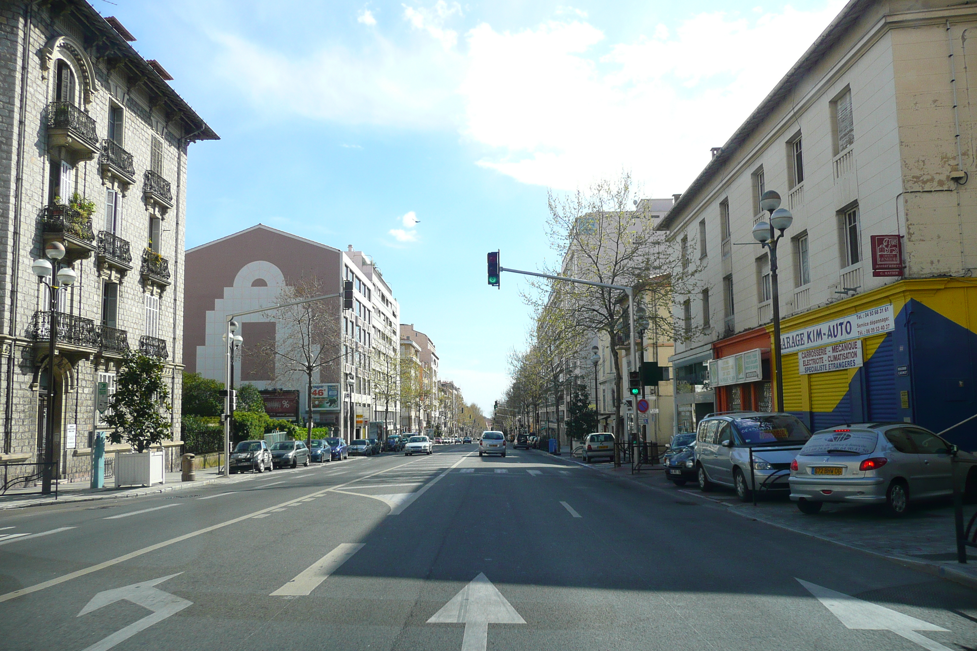รูปถ่าย ฝรั่งเศส(France) คานส์(Cannes) ถนนการ์โน(Boulevard Carnot) 2008-03 12