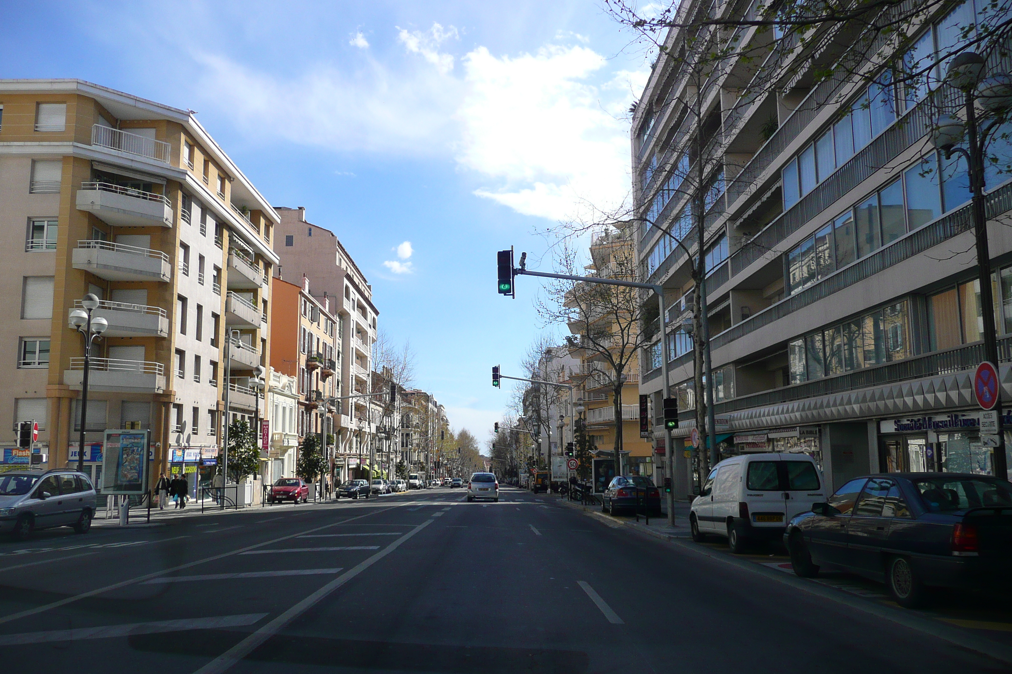 รูปถ่าย ฝรั่งเศส(France) คานส์(Cannes) ถนนการ์โน(Boulevard Carnot) 2008-03 9