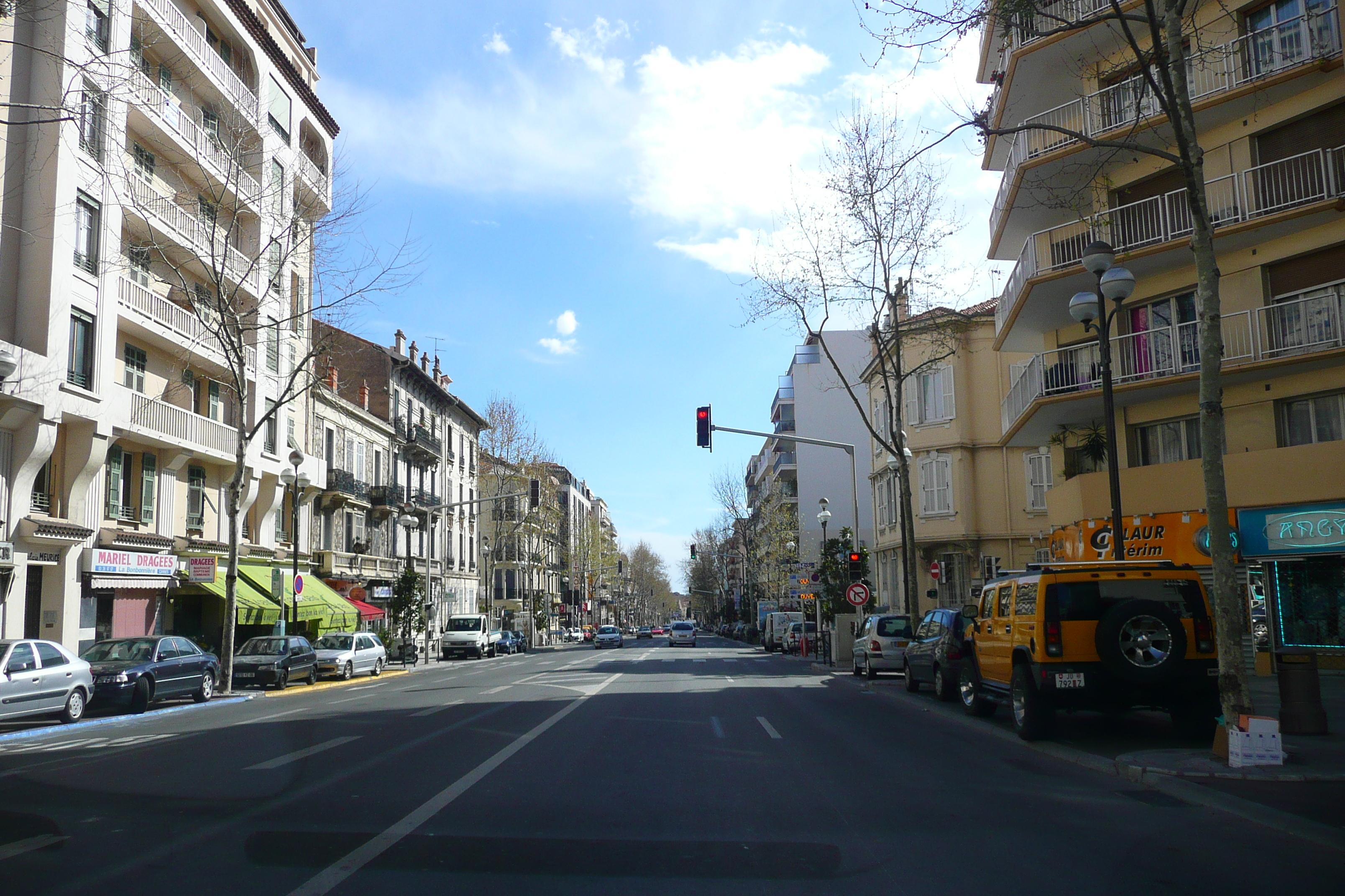 รูปถ่าย ฝรั่งเศส(France) คานส์(Cannes) ถนนการ์โน(Boulevard Carnot) 2008-03 14