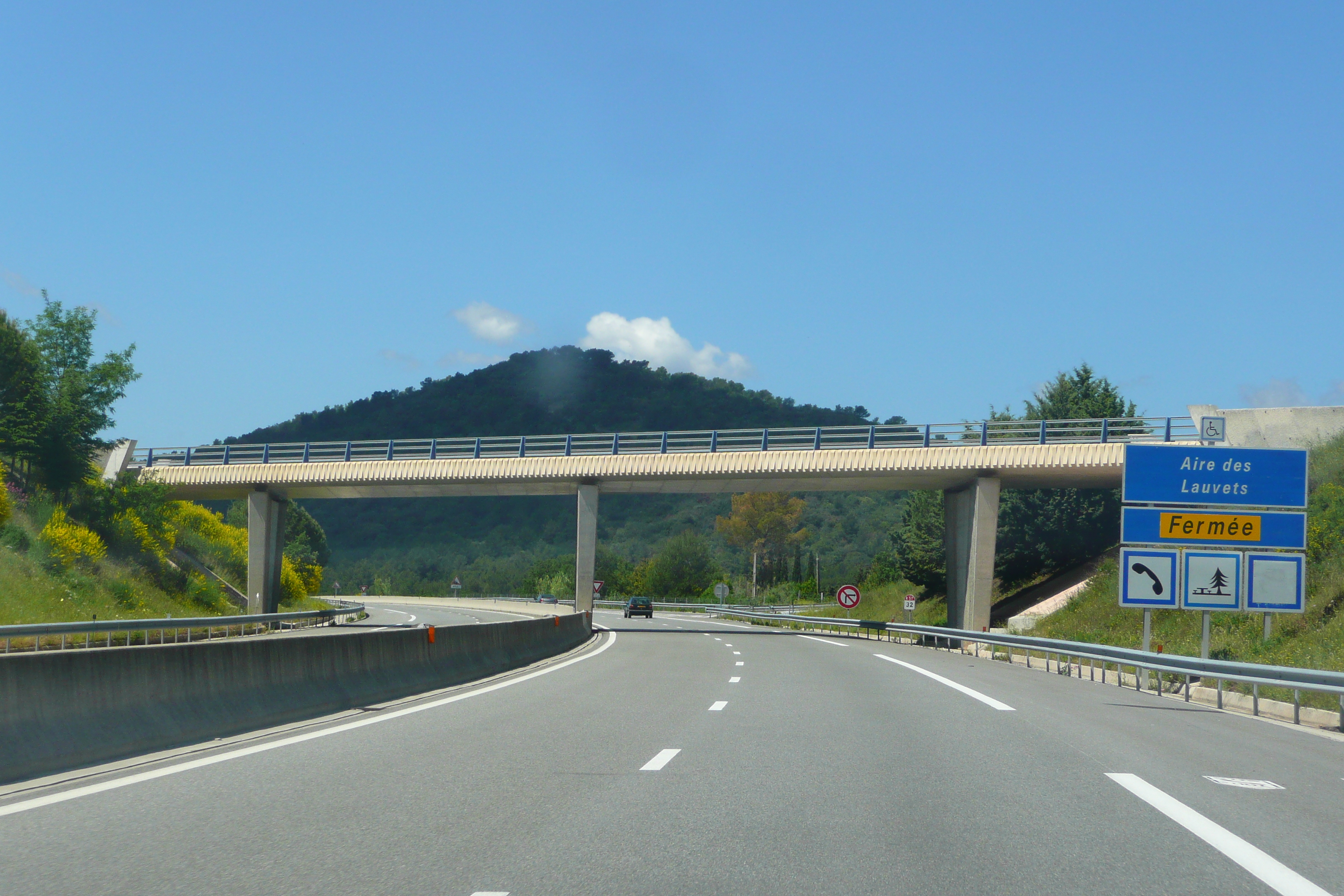 รูปถ่าย ฝรั่งเศส(France) เฟรนช์ริวิเอรา(French Riviera) ทางหลวง A57(A57 highway) 2008-05 12