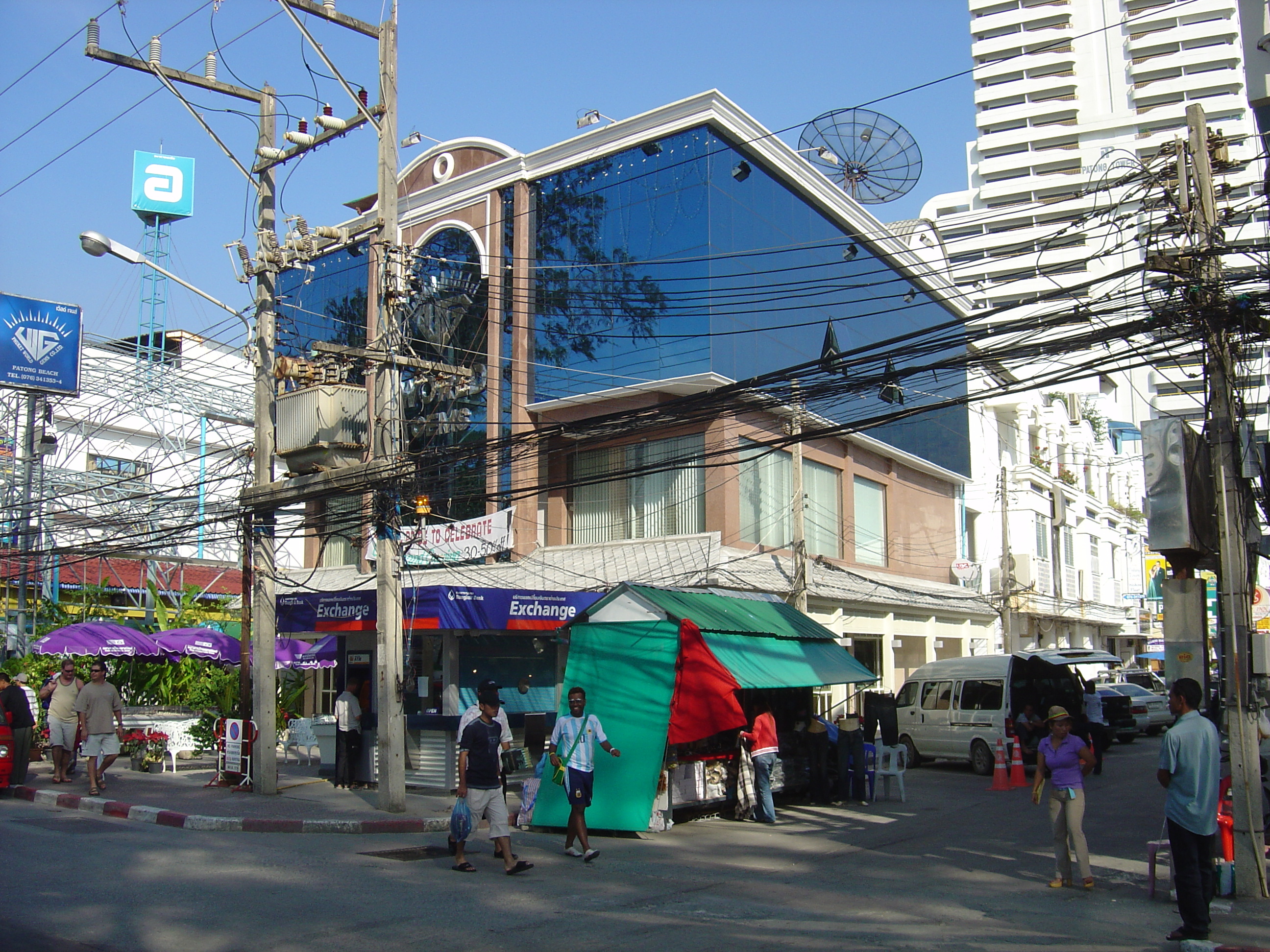 รูปถ่าย ไทย(Thailand) ภูเก็ต(Phuket) ป่าตอง(Patong) ถนนเลียบชายหาด(Beach Road) 2005-12 62