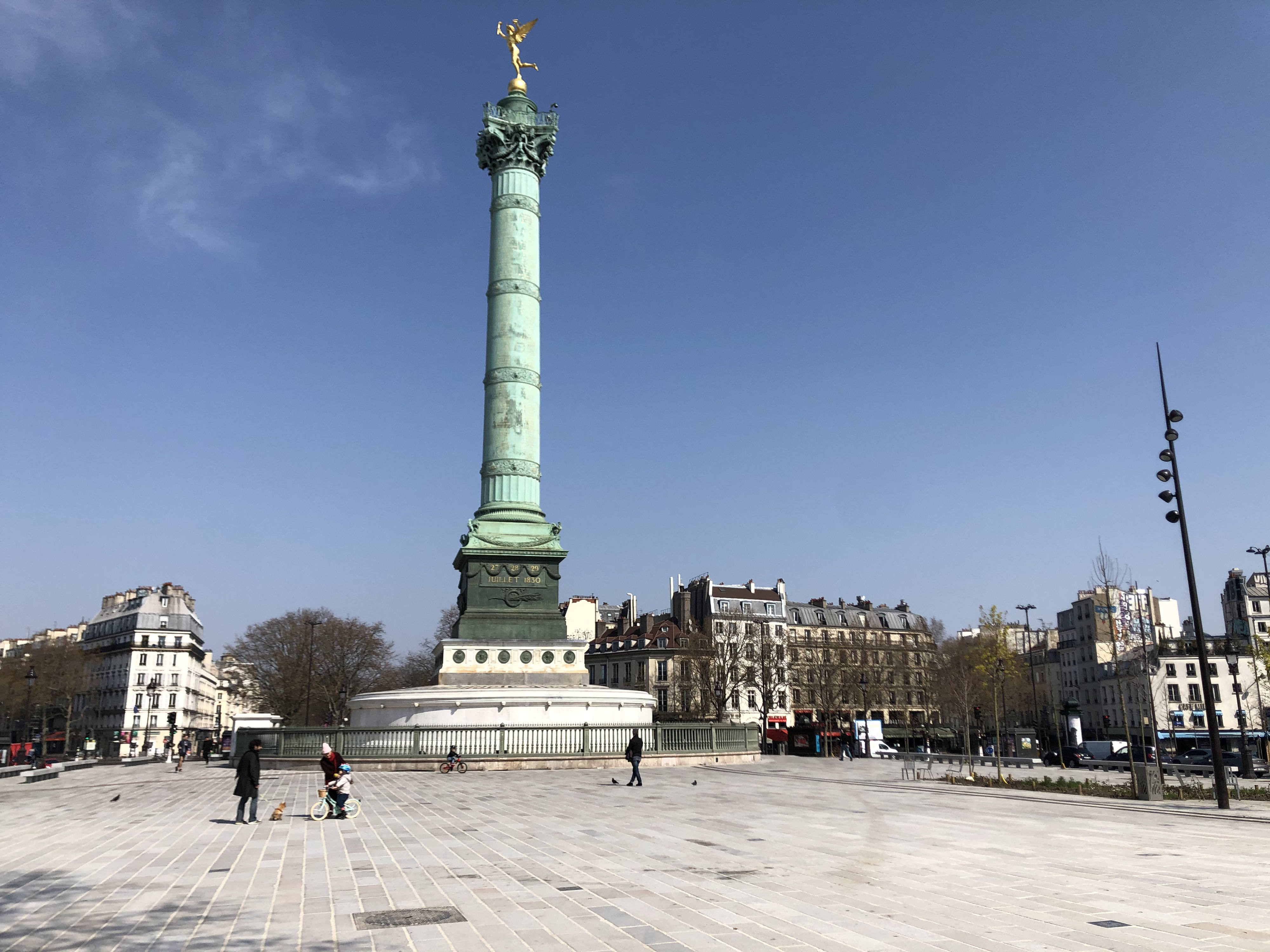 รูปถ่าย ฝรั่งเศส(France) ปารีสช่วงล็อกดาวน์(Paris lockdown) 2020-03 119