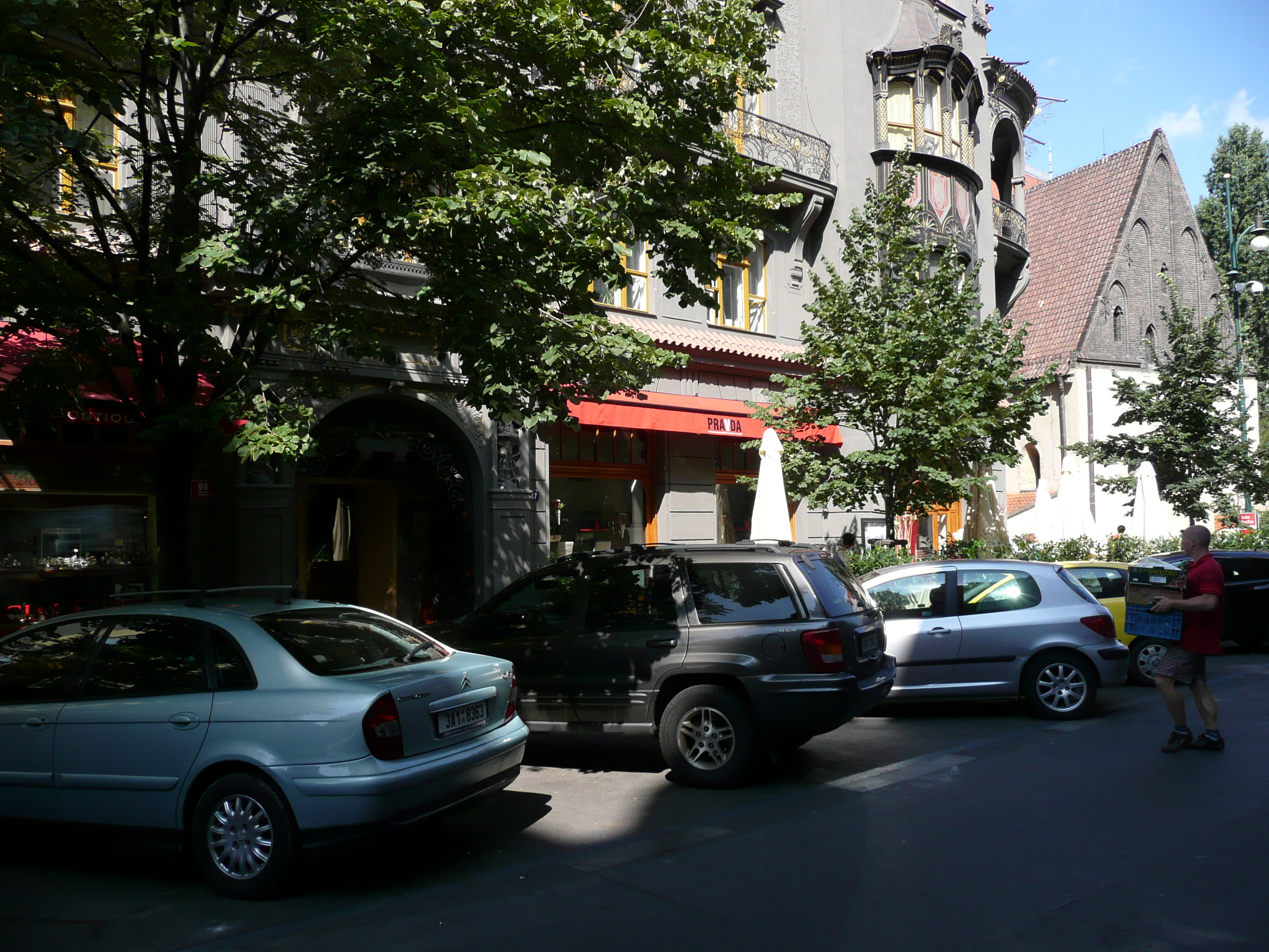 รูปถ่าย สาธารณรัฐเช็ก(Czech Republic) ปราก(Prague) ปารีซสกา(Parizska) 2007-07 50