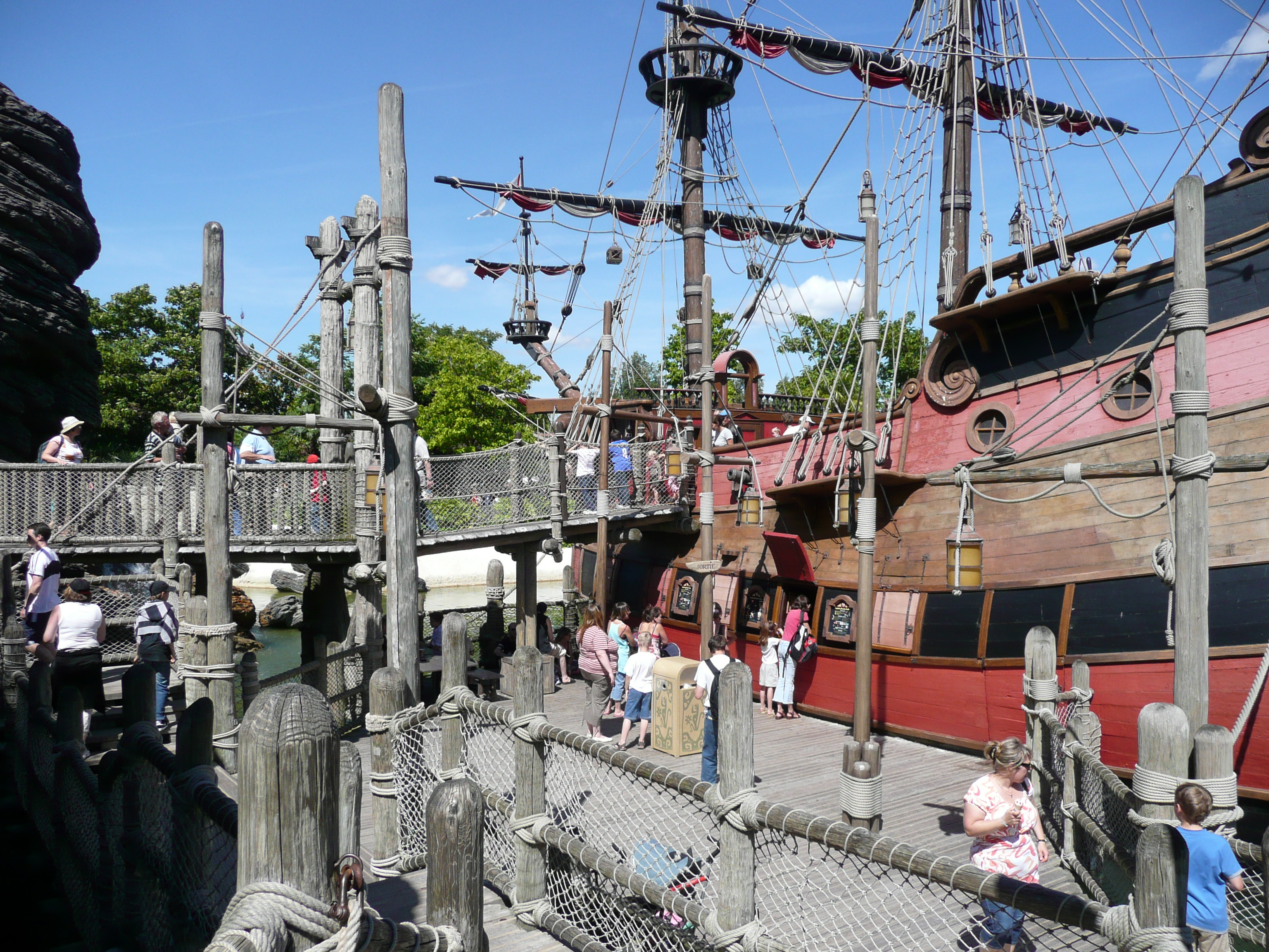 รูปถ่าย ฝรั่งเศส(France) ดิสนีย์แลนด์ปารีส(Disneyland Paris) แอดเวนเจอร์ไอล์(Adventure Isle) 2007-07 58