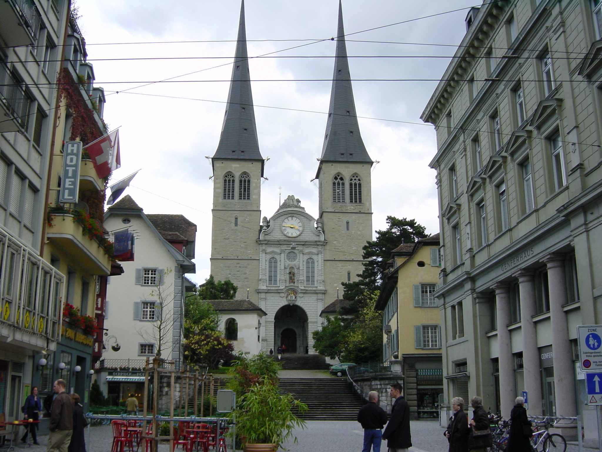 รูปถ่าย สวิสเซอร์แลนด์(Switzerland) ลูเซิร์น(Lucerne) 2001-10 17