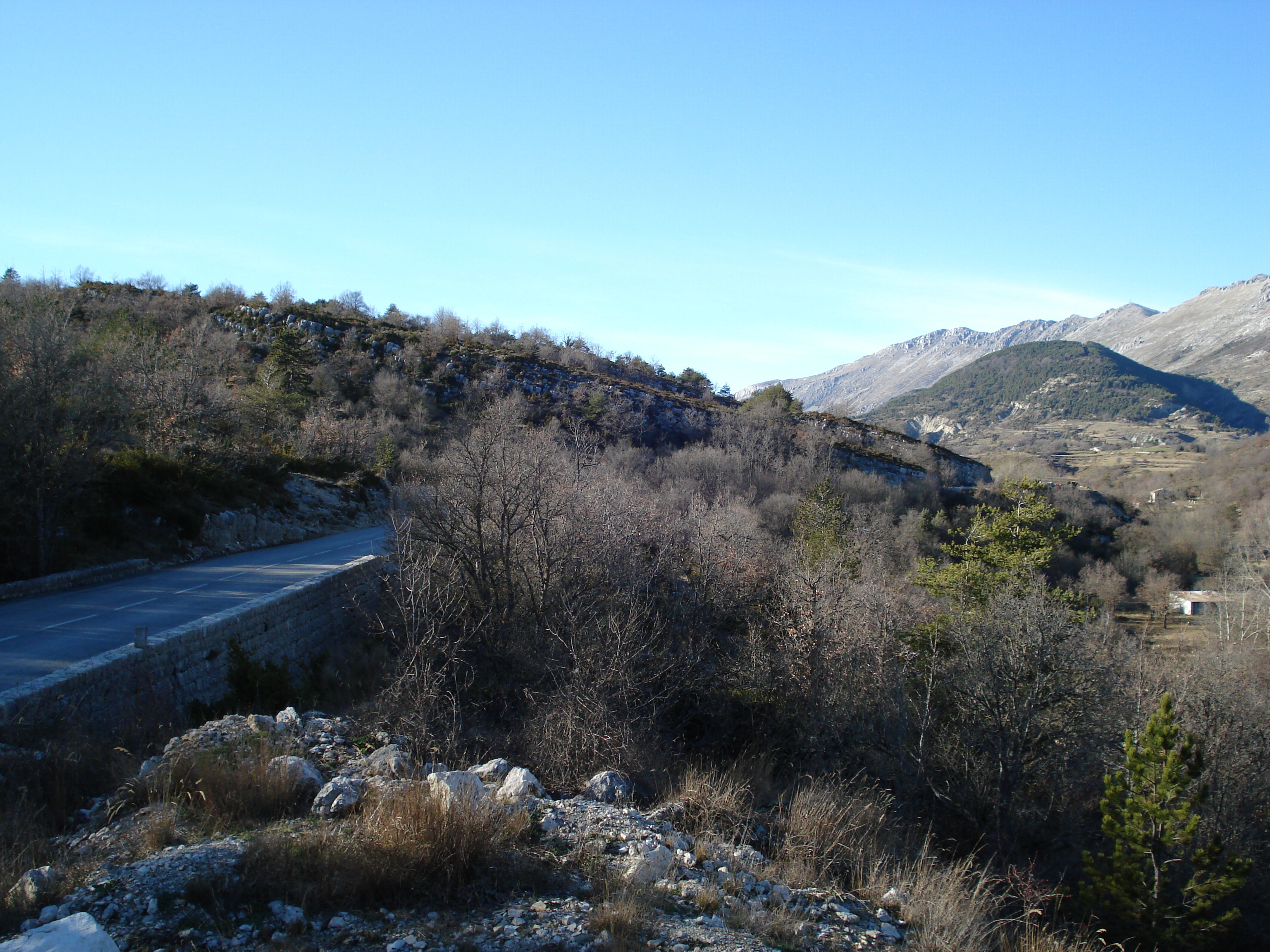 รูปถ่าย ฝรั่งเศส(France) เฟรนช์ริวิเอรา(French Riviera) ถนนจากว็องส์ไปกูร์เซอกูล(Vence to Coursegoule road) 2007-01 47