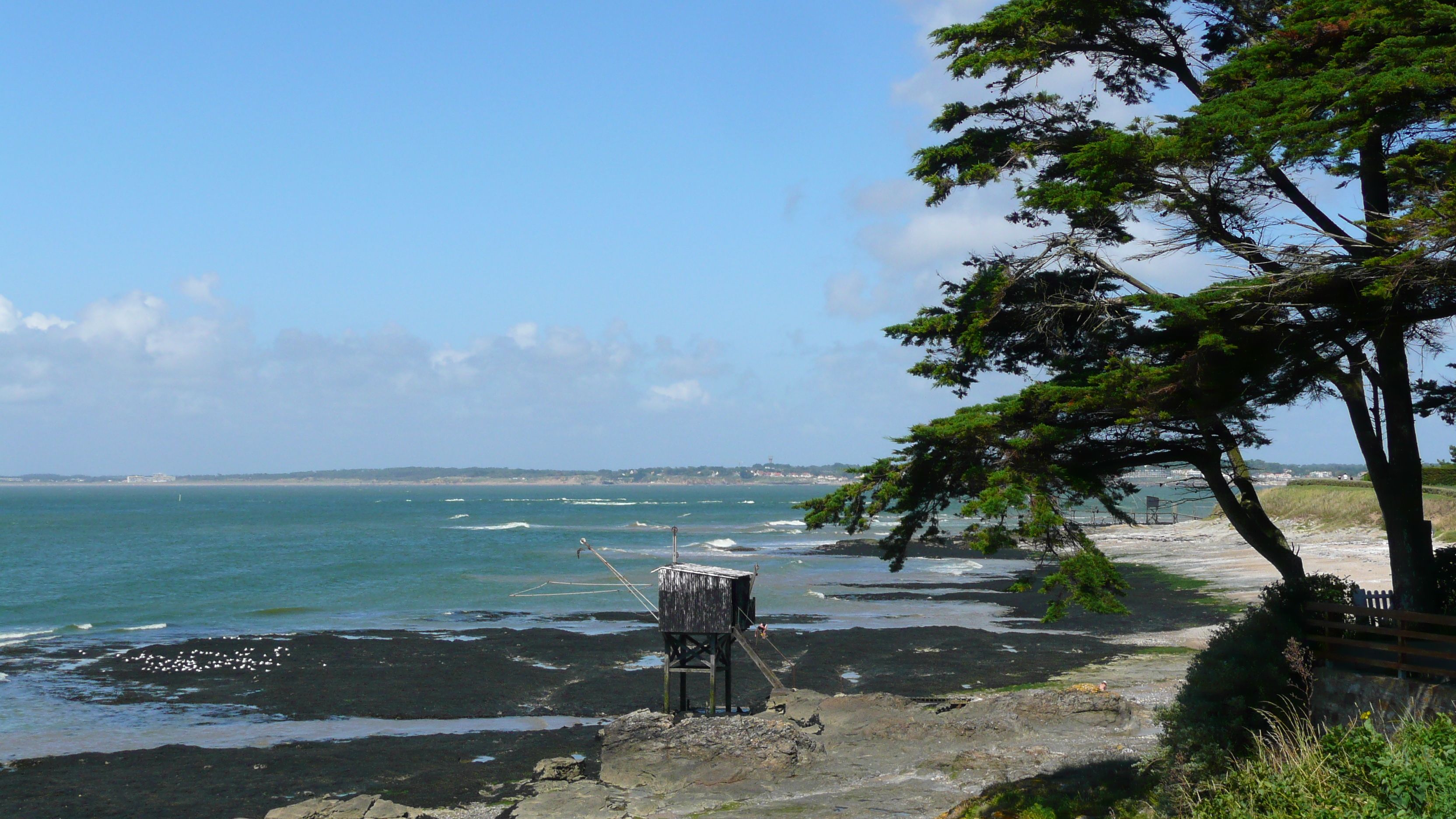 รูปถ่าย ฝรั่งเศส(France) ลาแปลน-ซูร์-แมร์(La Plaine sur mer) ท่าเรือชีโร(Port Giraud) 2007-07 4