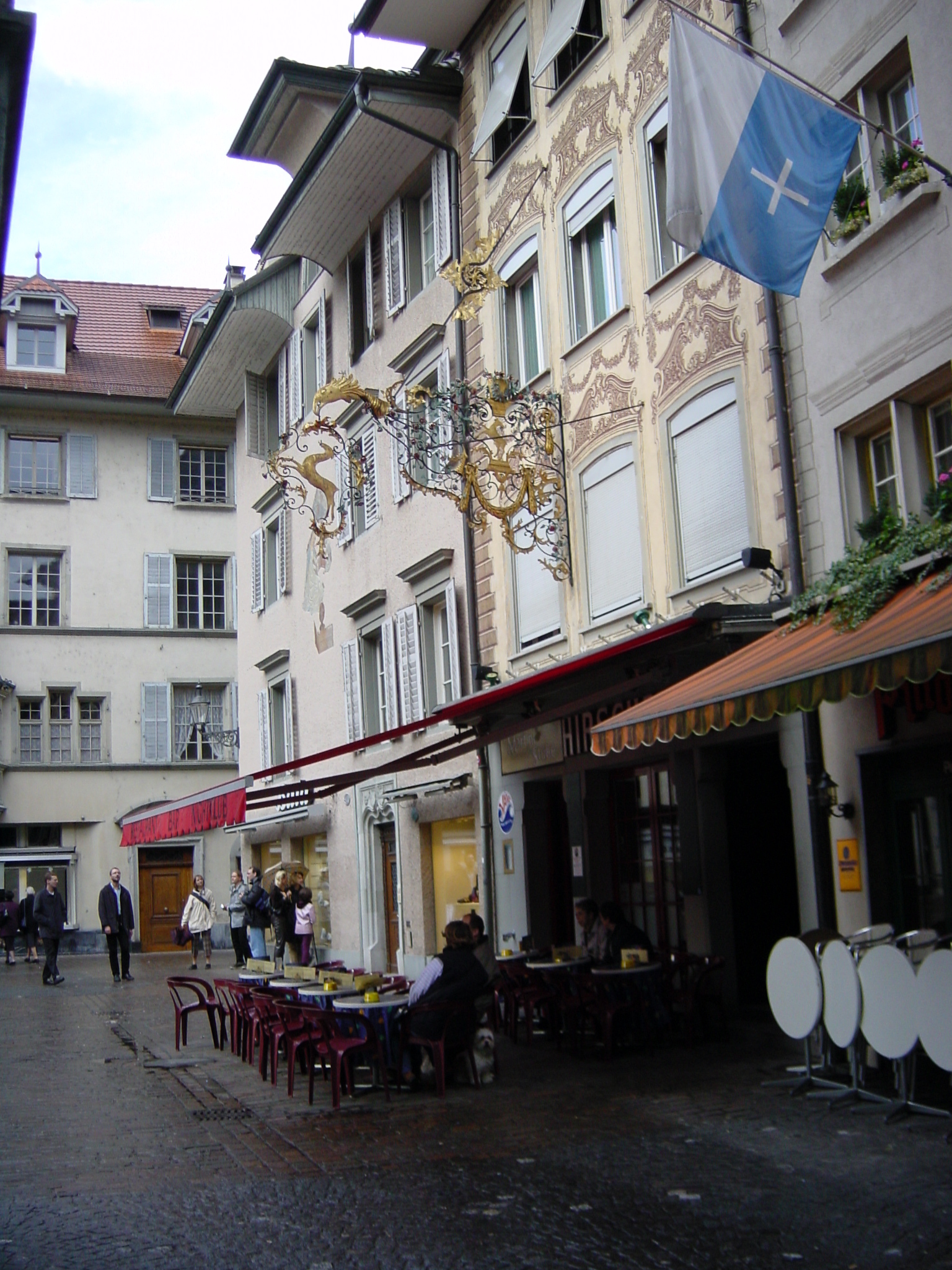 รูปถ่าย สวิสเซอร์แลนด์(Switzerland) ลูเซิร์น(Lucerne) 2001-10 11