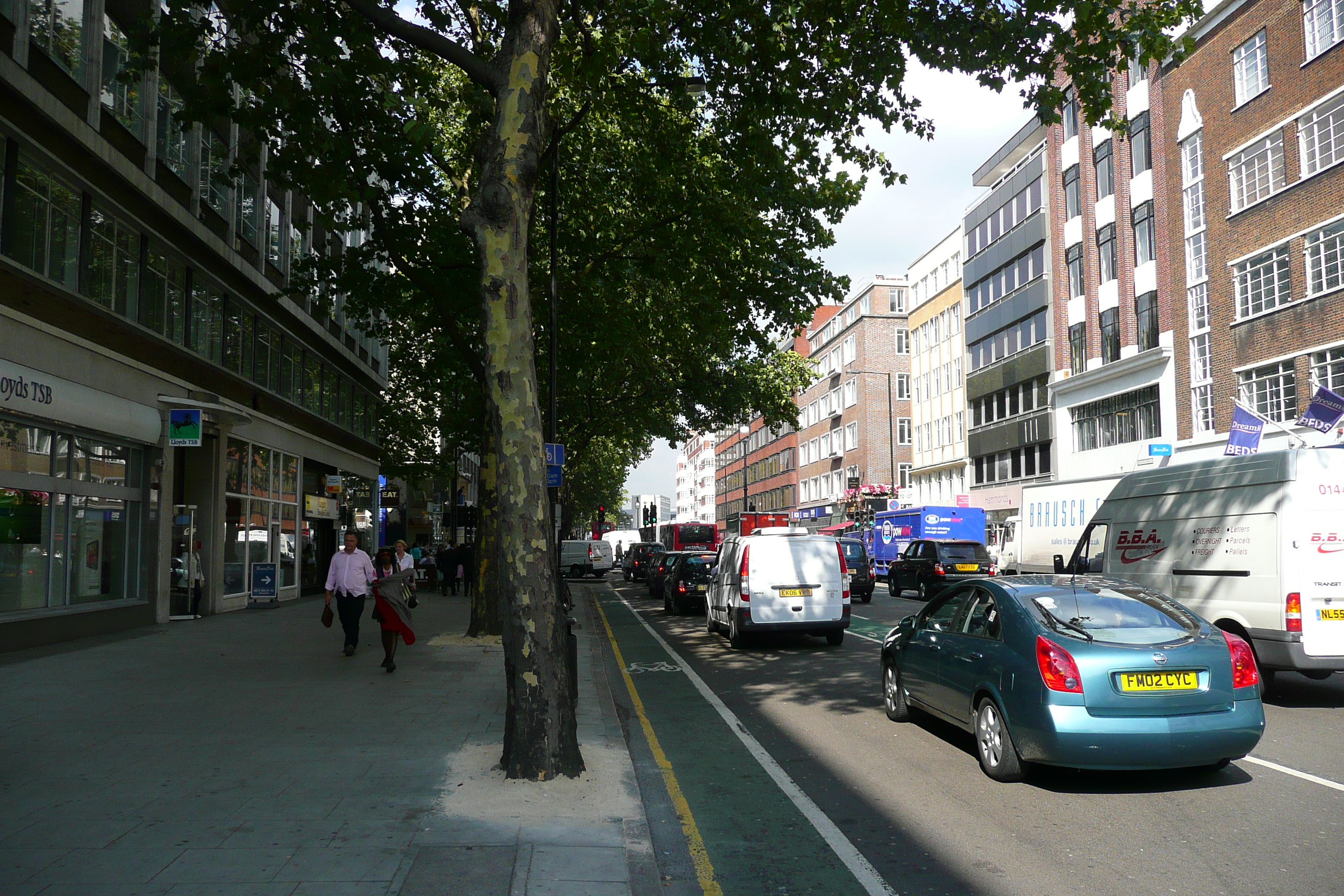 รูปถ่าย อังกฤษ(United Kingdom) ลอนดอน(London) ถนนท็อตแนมคอร์ต(Tottenham Court Road) 2007-09 74