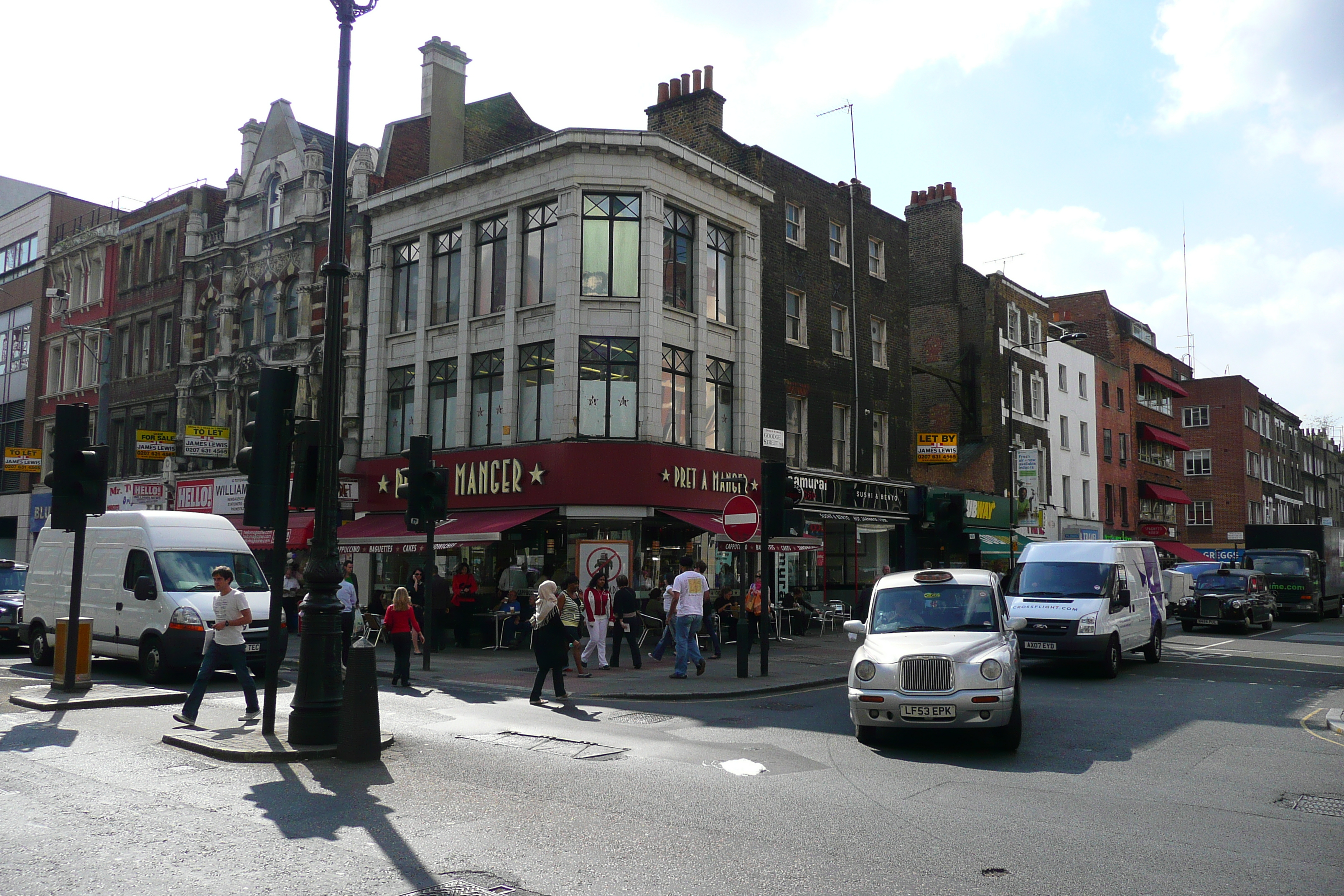 รูปถ่าย อังกฤษ(United Kingdom) ลอนดอน(London) ถนนท็อตแนมคอร์ต(Tottenham Court Road) 2007-09 55