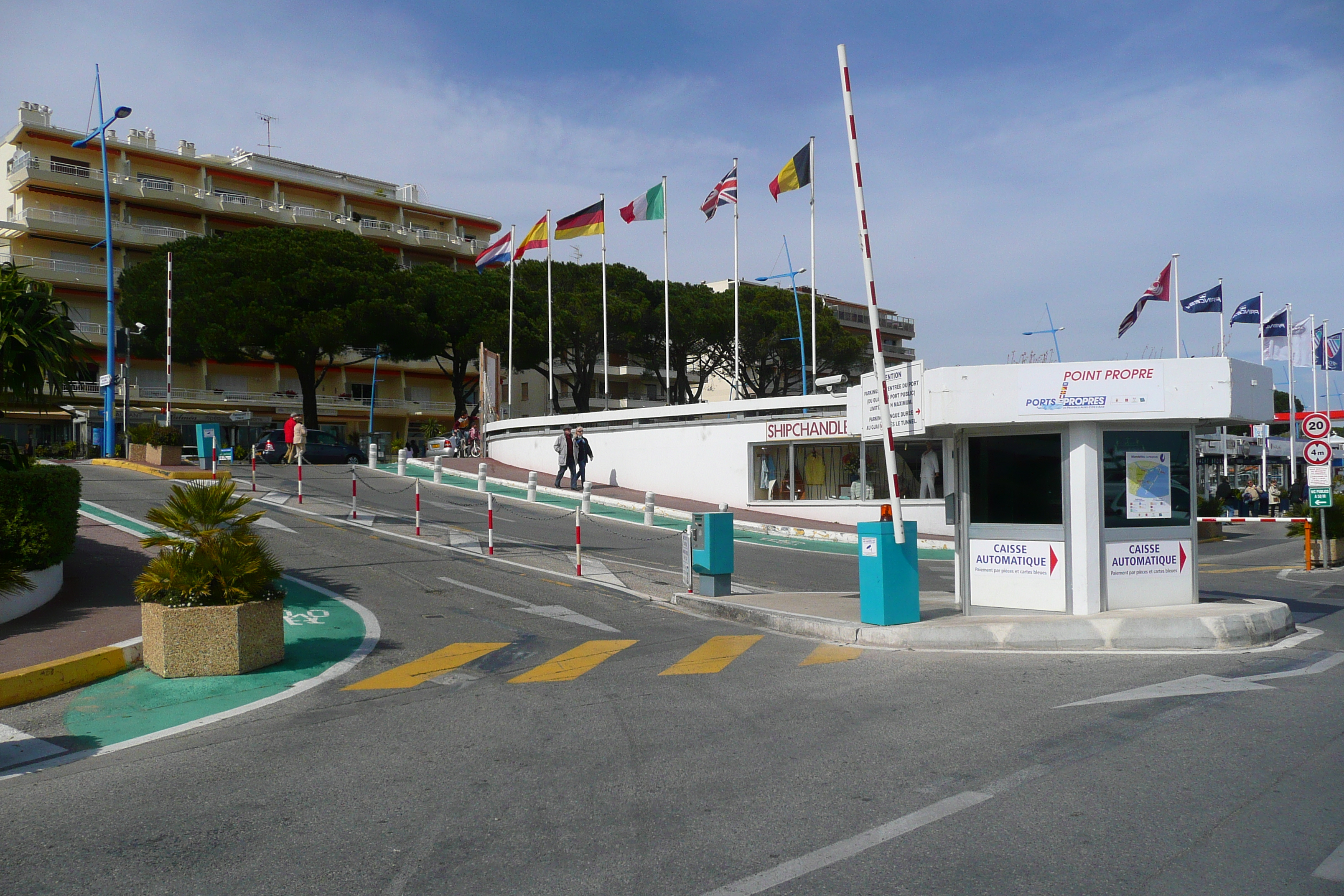 รูปถ่าย ฝรั่งเศส(France) ลานาปูล(La Napoule) ท่าเรือลานาปูล(Port La Napoule) 2008-03 28