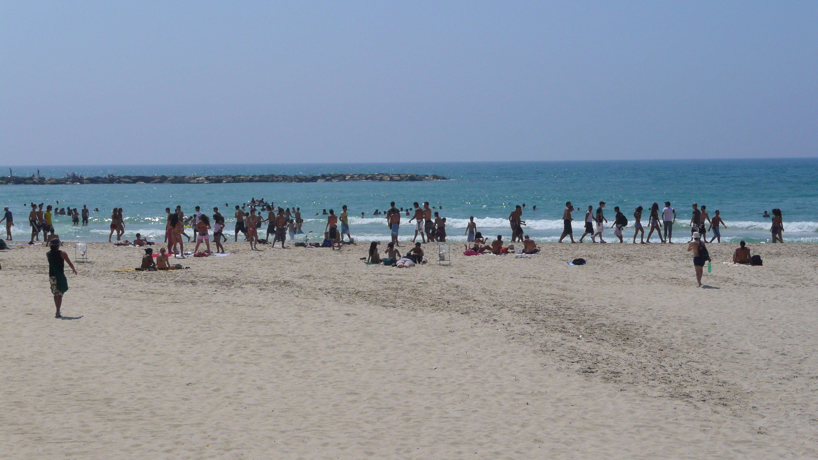 รูปถ่าย อิสราเอล(Israel) เทลอาวีฟ(Tel Aviv) หาดเทลอาวีฟ(Tel Aviv Beach) 2007-06 9