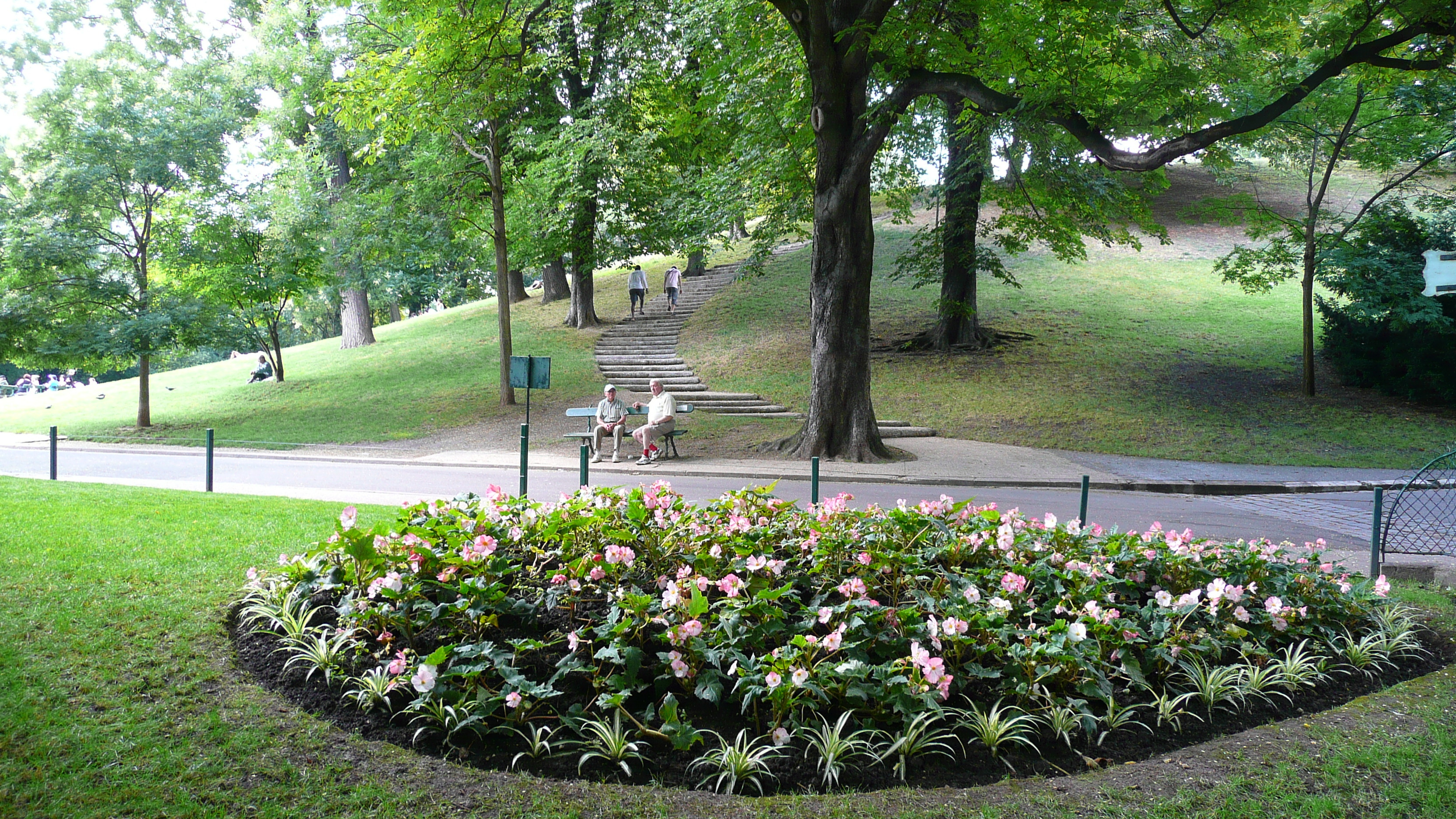 รูปถ่าย ฝรั่งเศส(France) ปารีส(Paris) สวนบุต-โชมง(Parc des Buttes Chaumont) 2007-08 112