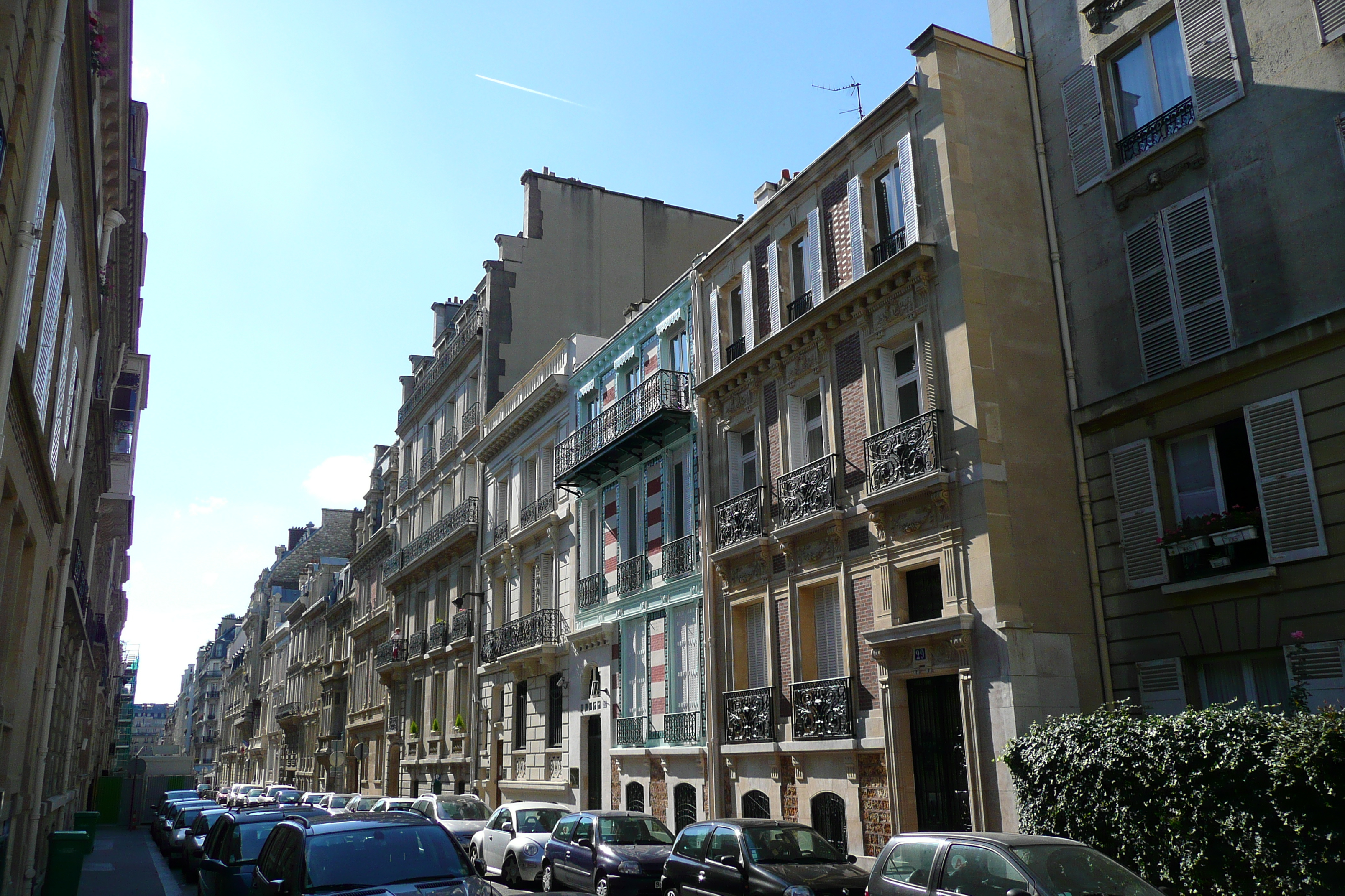 รูปถ่าย ฝรั่งเศส(France) ปารีส(Paris) คุ้มที่ 17 (17th Arrondissement) ถนนฟอร์ตูนี(Rue Fortuny) 2007-09 41