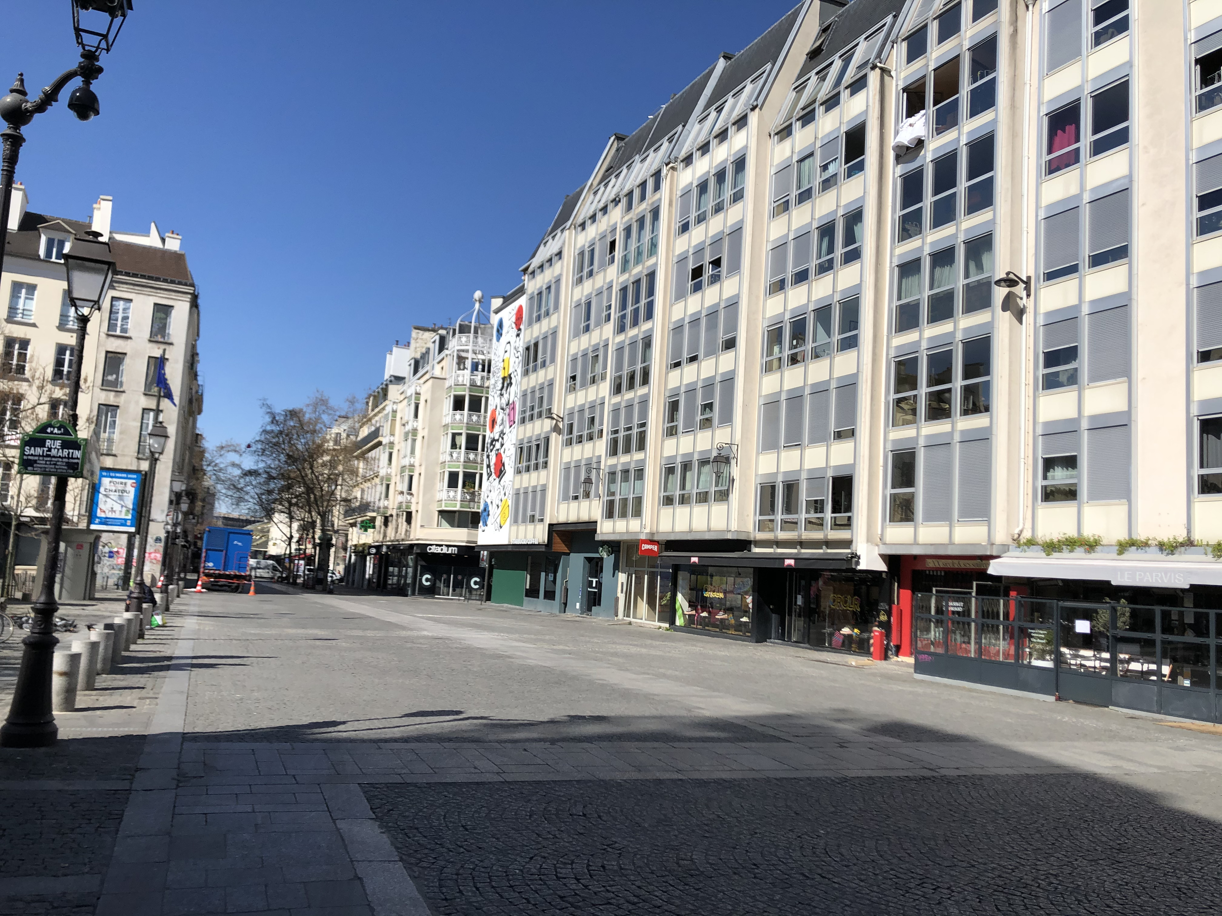 รูปถ่าย ฝรั่งเศส(France) ปารีสช่วงล็อกดาวน์(Paris lockdown) 2020-03 62