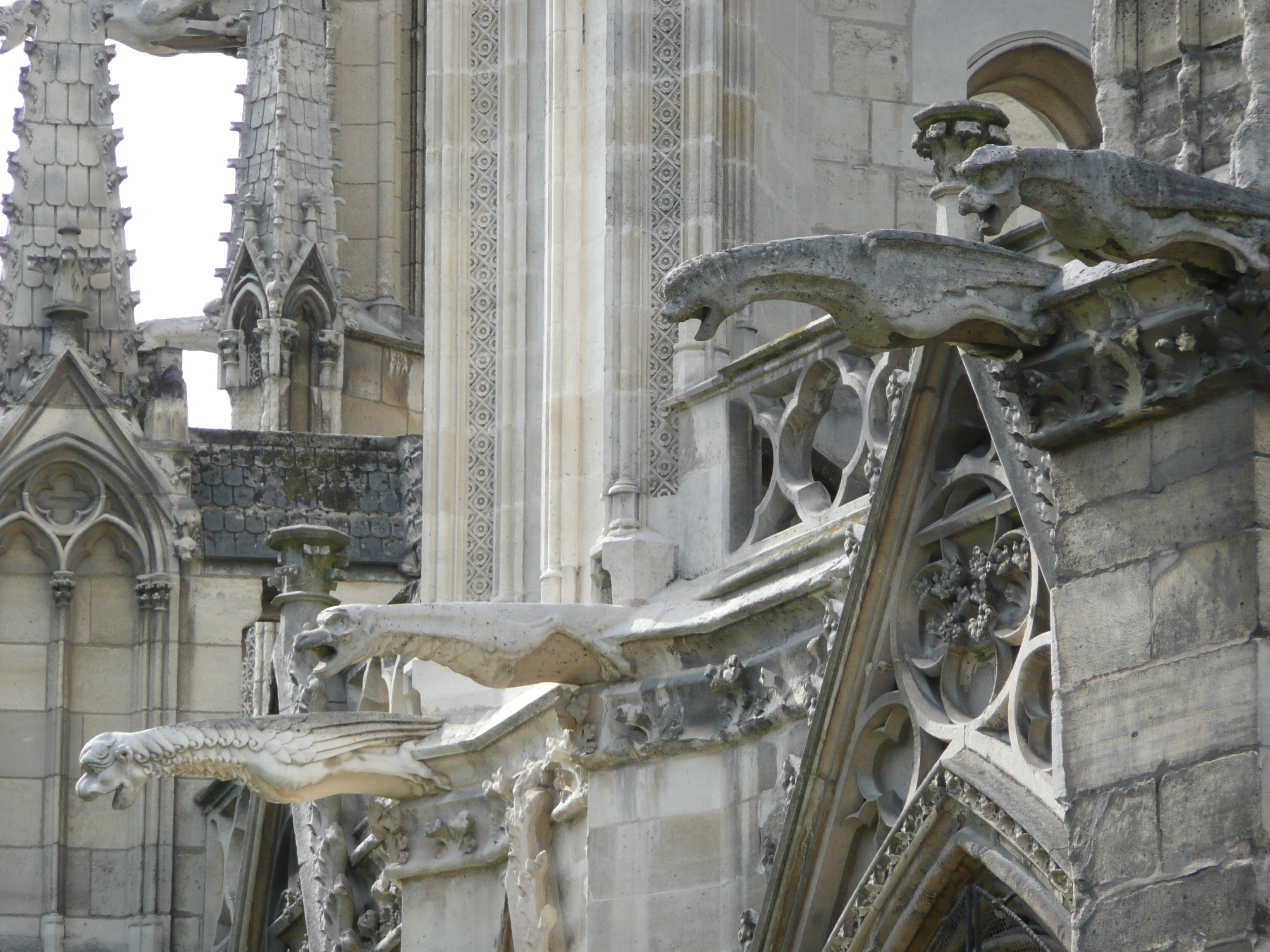 รูปถ่าย ฝรั่งเศส(France) ปารีส(Paris) มหาวิหารน็อทร์-ดาม(Notre Dame) 2007-05 84