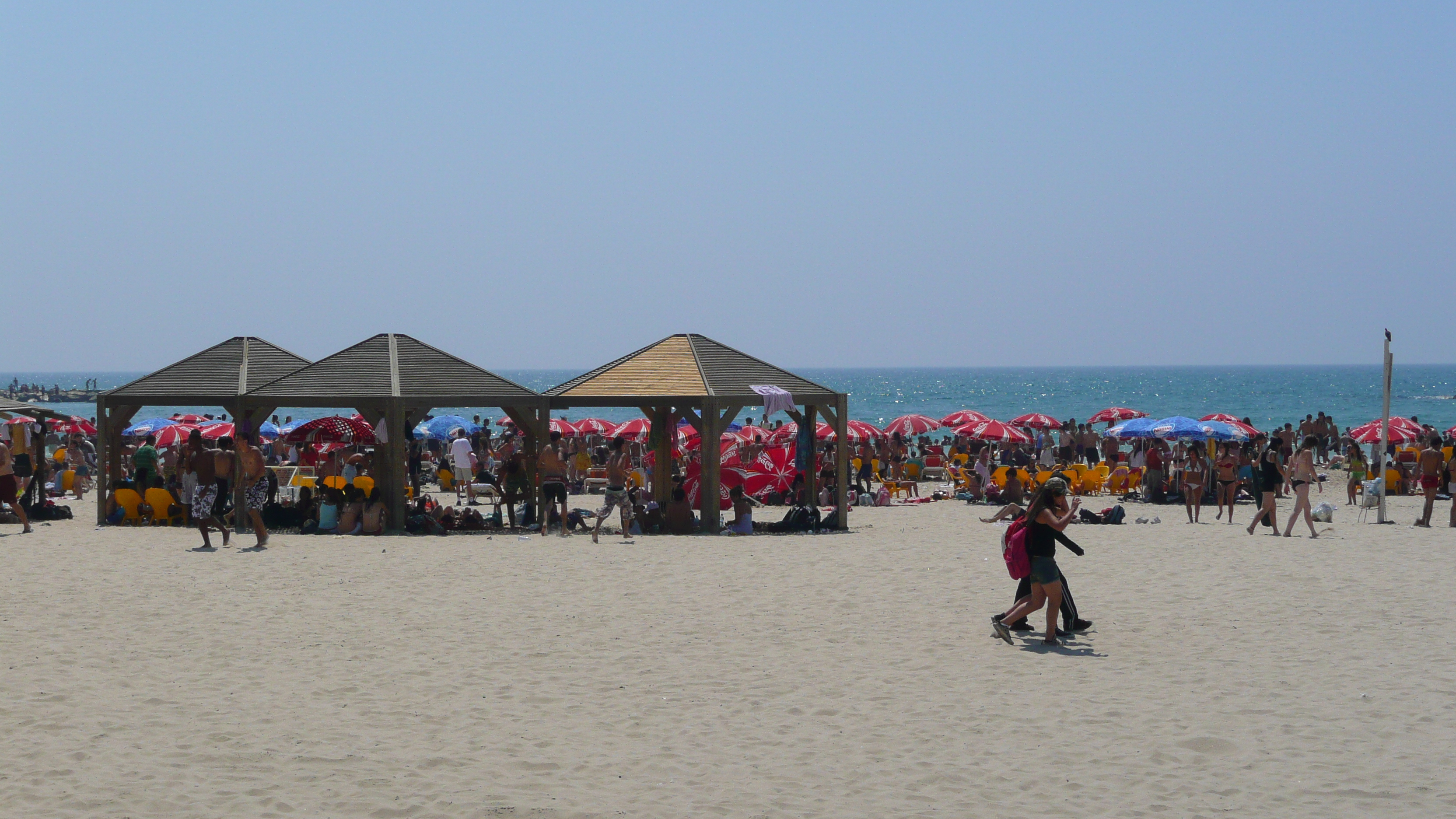 รูปถ่าย อิสราเอล(Israel) เทลอาวีฟ(Tel Aviv) หาดเทลอาวีฟ(Tel Aviv Beach) 2007-06 10