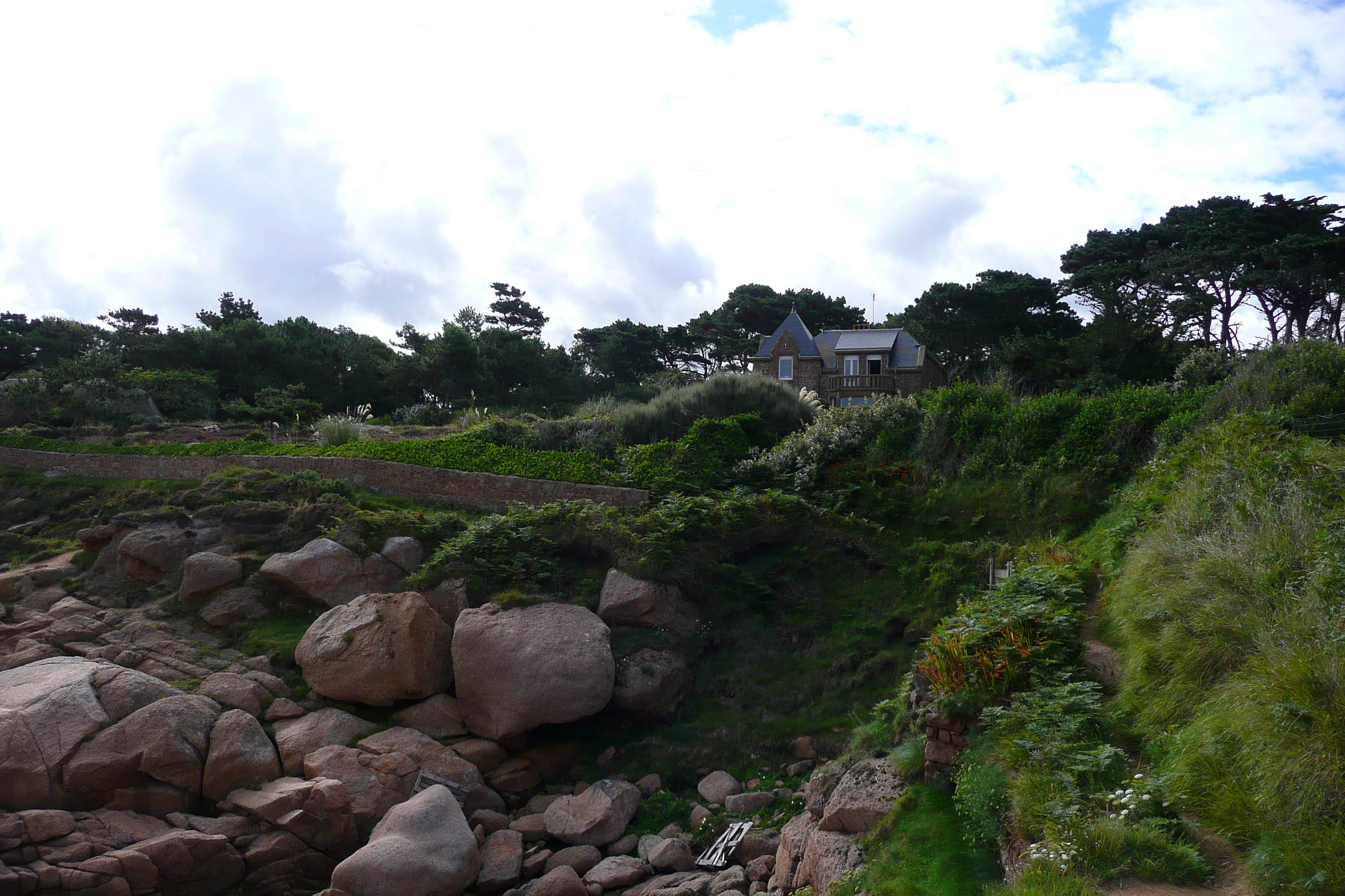 รูปถ่าย ฝรั่งเศส(France) แปร์รอส-กีแรก(Perros Guirec) โปรมาแนค(Ploumanach) 2007-08 138
