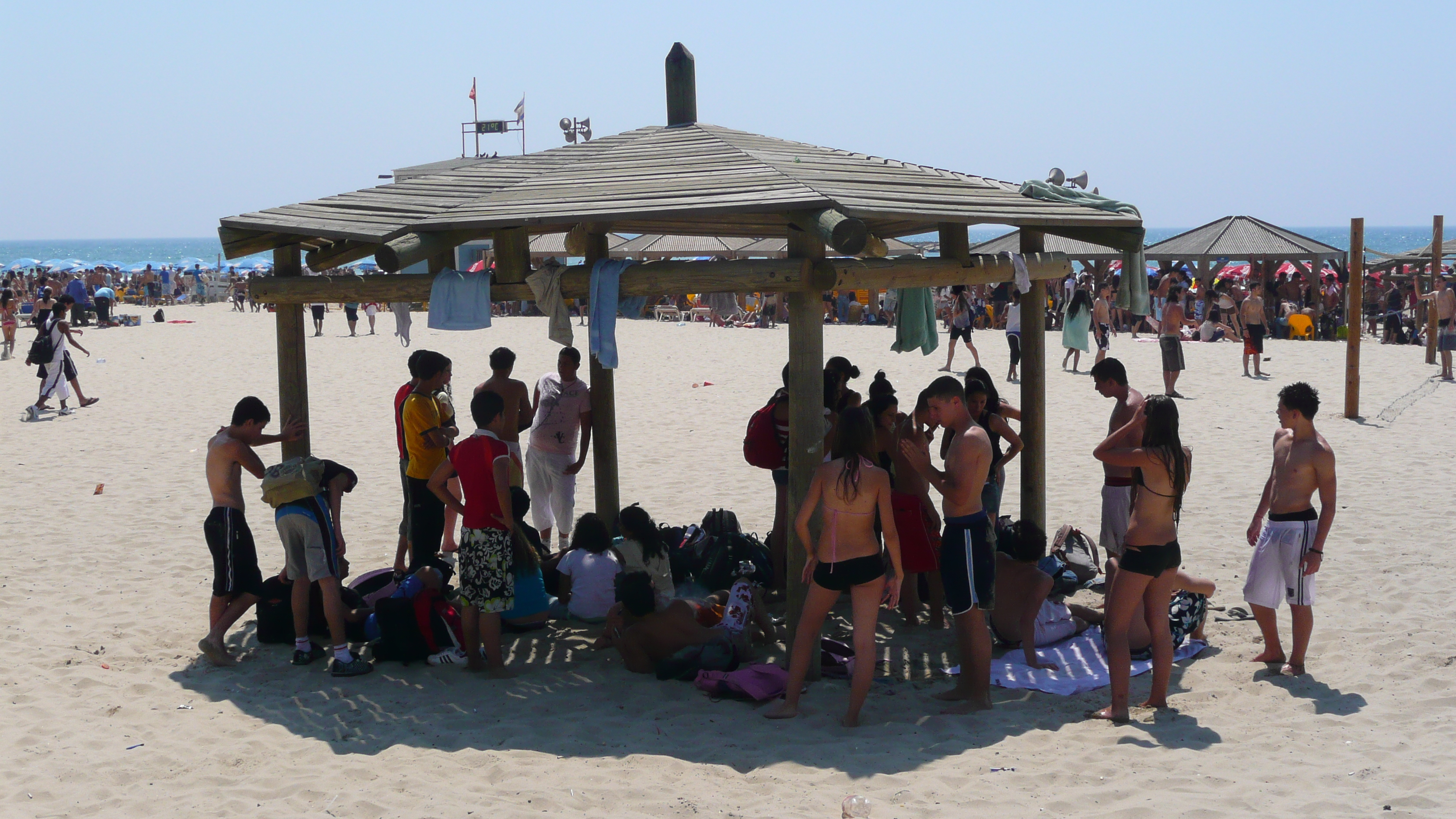 รูปถ่าย อิสราเอล(Israel) เทลอาวีฟ(Tel Aviv) หาดเทลอาวีฟ(Tel Aviv Beach) 2007-06 21