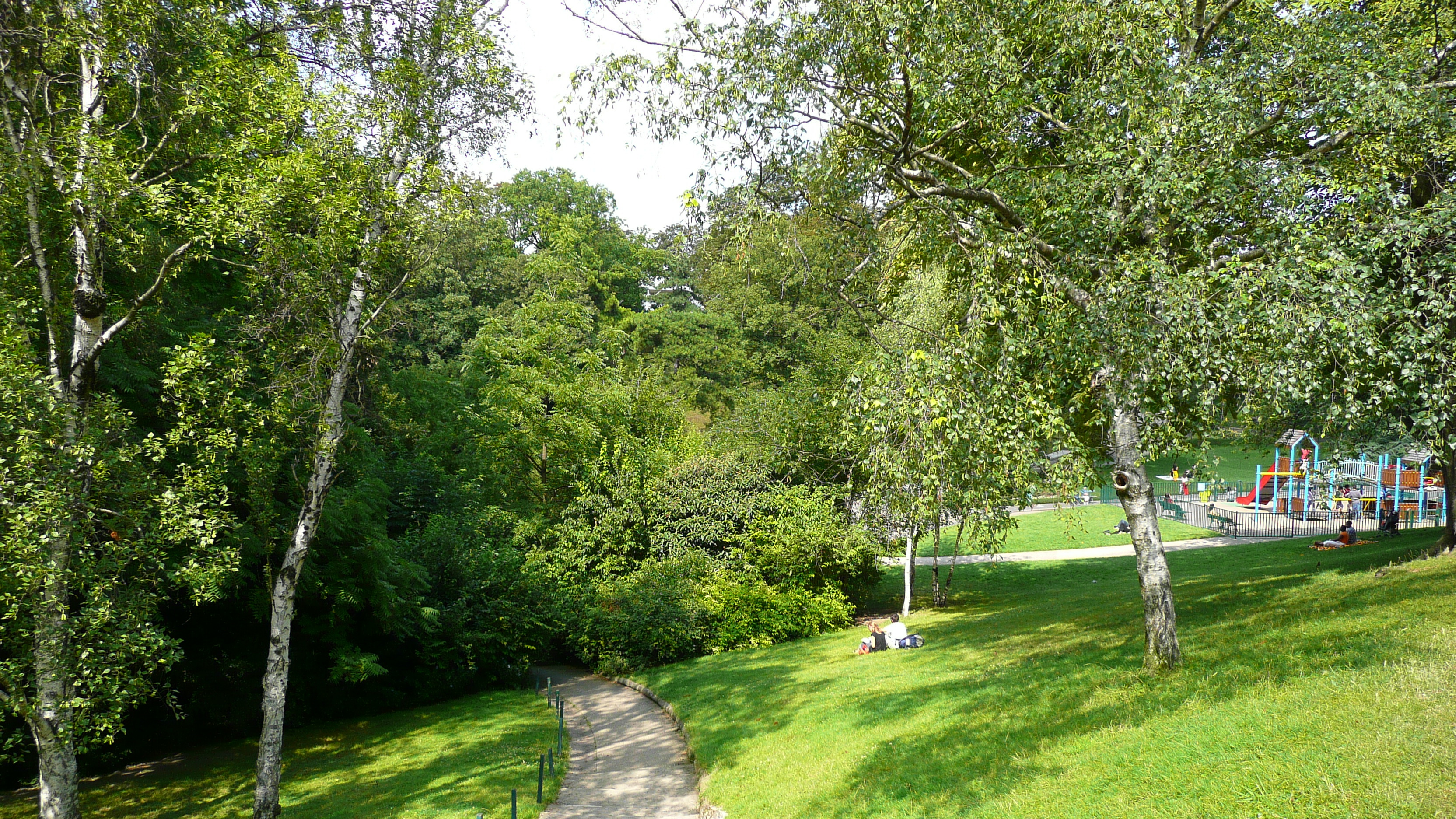 รูปถ่าย ฝรั่งเศส(France) ปารีส(Paris) สวนบุต-โชมง(Parc des Buttes Chaumont) 2007-08 171