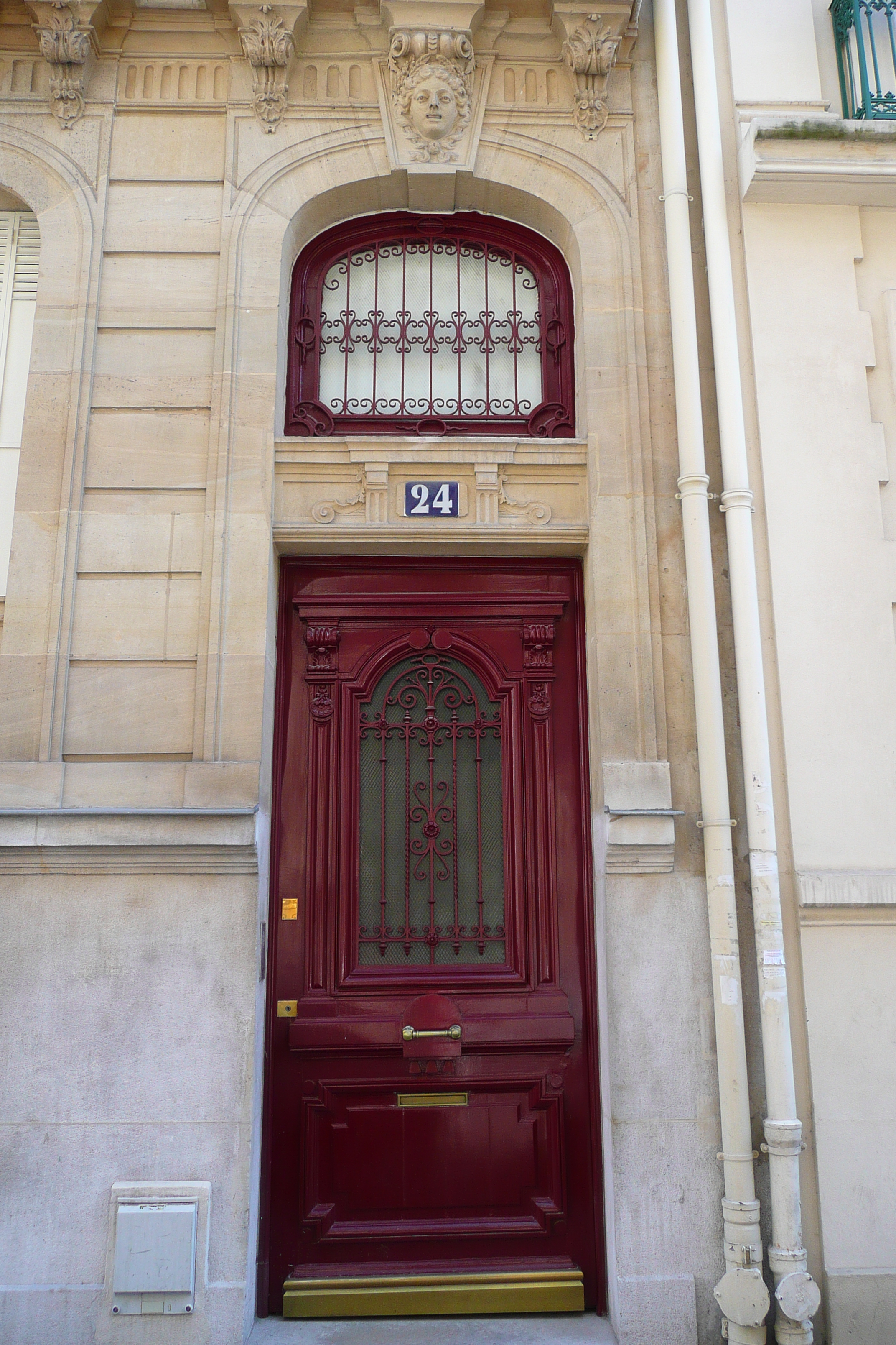 รูปถ่าย ฝรั่งเศส(France) ปารีส(Paris) คุ้มที่ 17 (17th Arrondissement) ถนนฟอร์ตูนี(Rue Fortuny) 2007-09 3