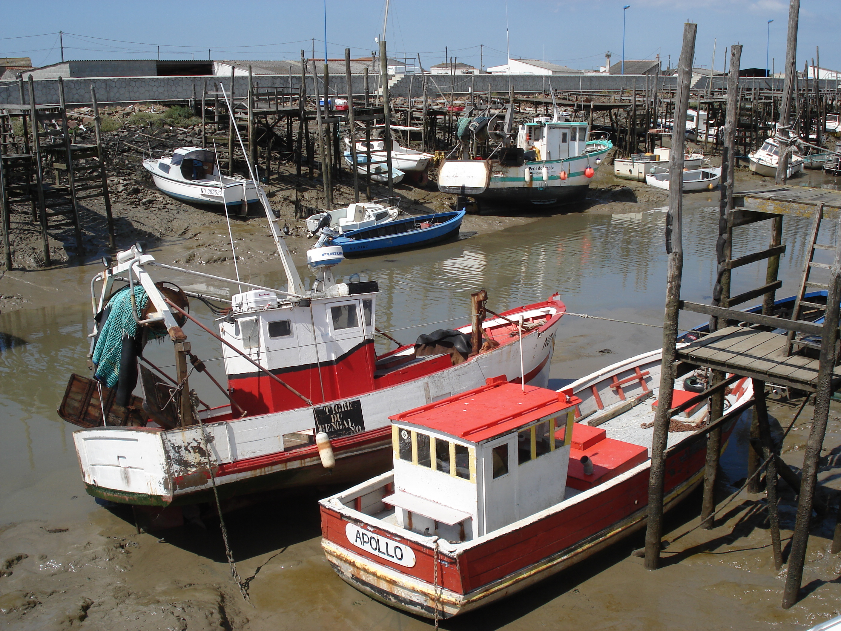 รูปถ่าย ฝรั่งเศส(France) ท่าเรือดูเบก(Le Port du Bec) 2006-08 10
